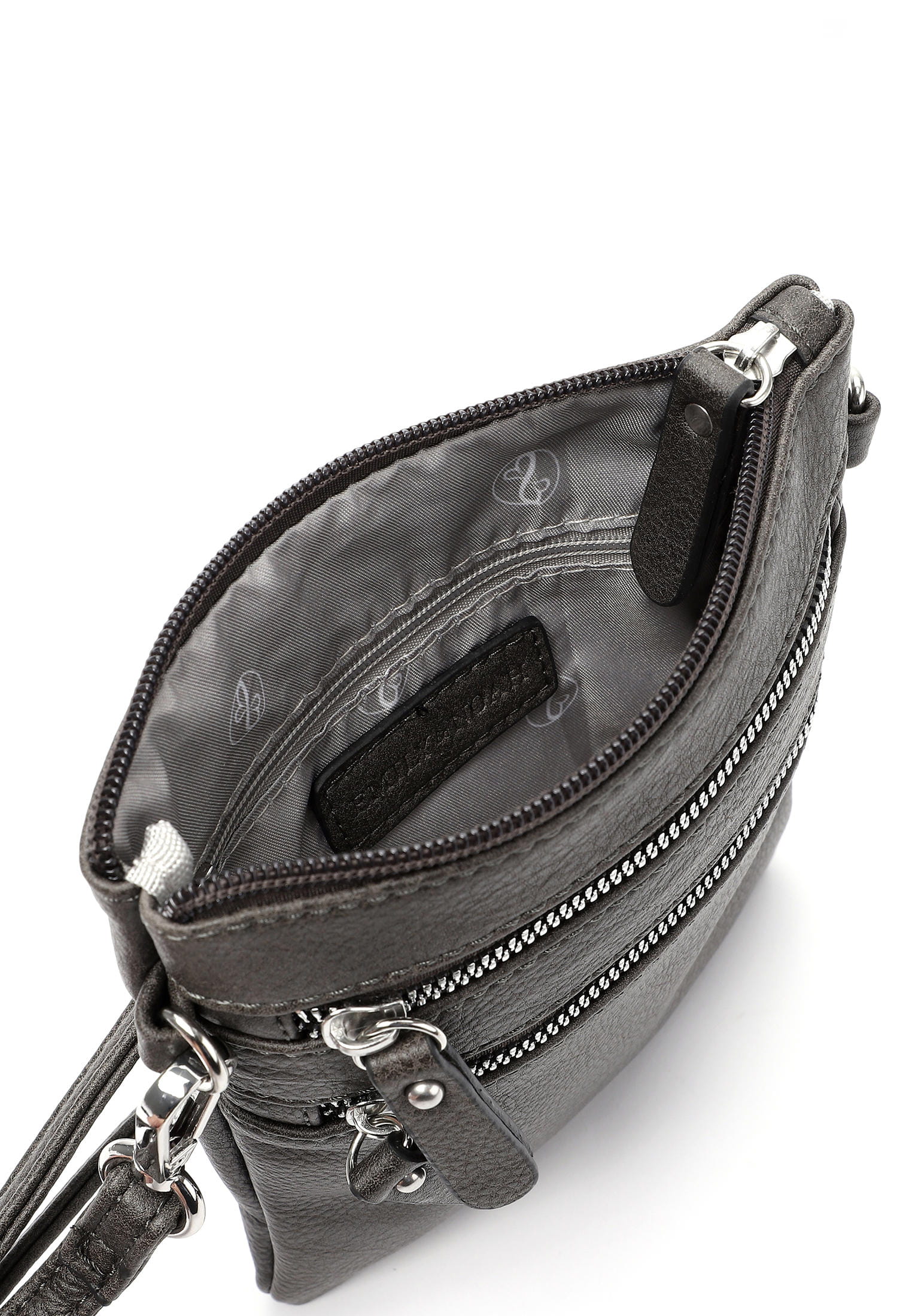 EMILY & NOAH Handtasche mit Reißverschluss Emma Grau 60392800-1790 grey 8