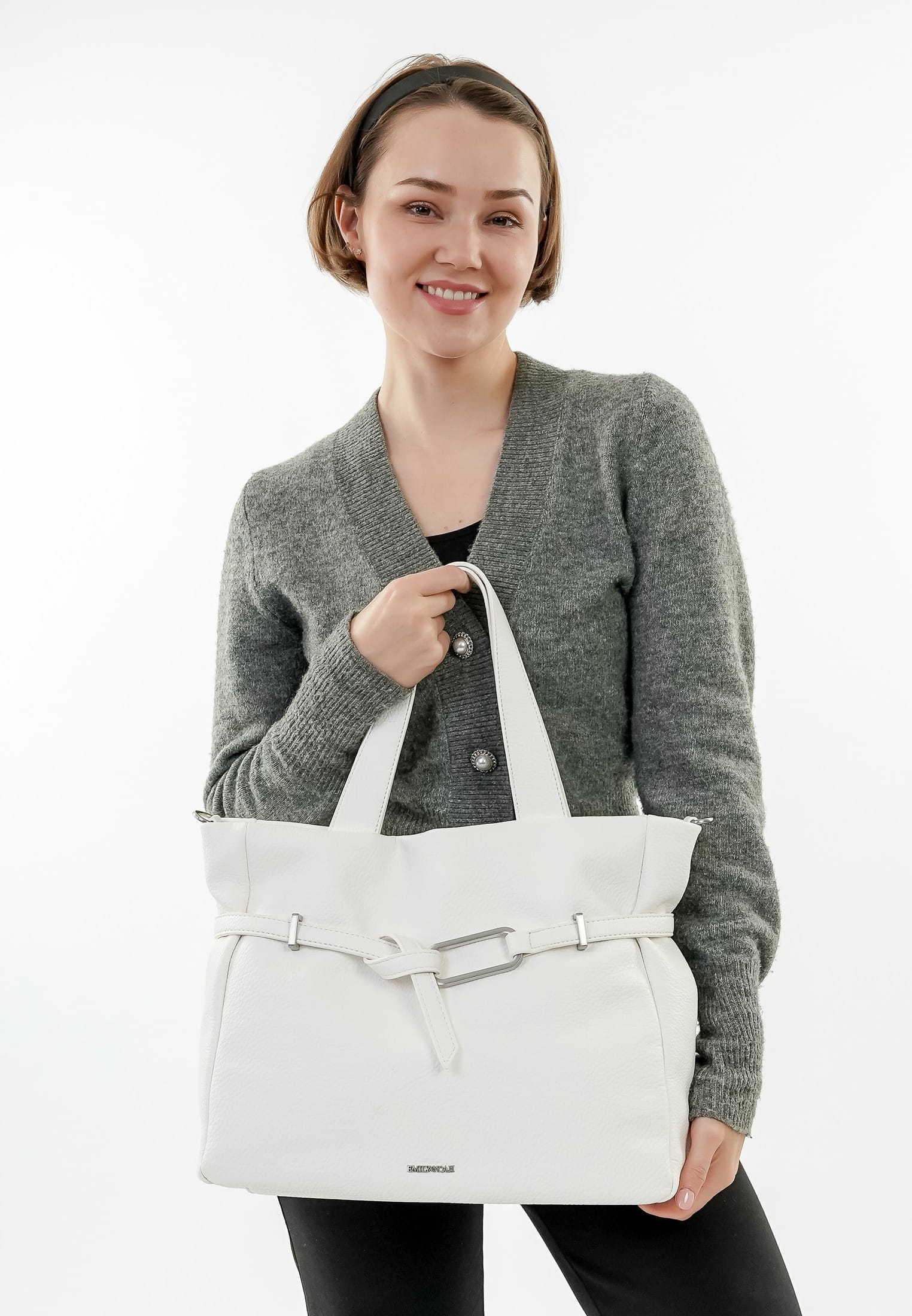 EMILY & NOAH Shopper E&N Baila groß Weiß 64524300 white 300