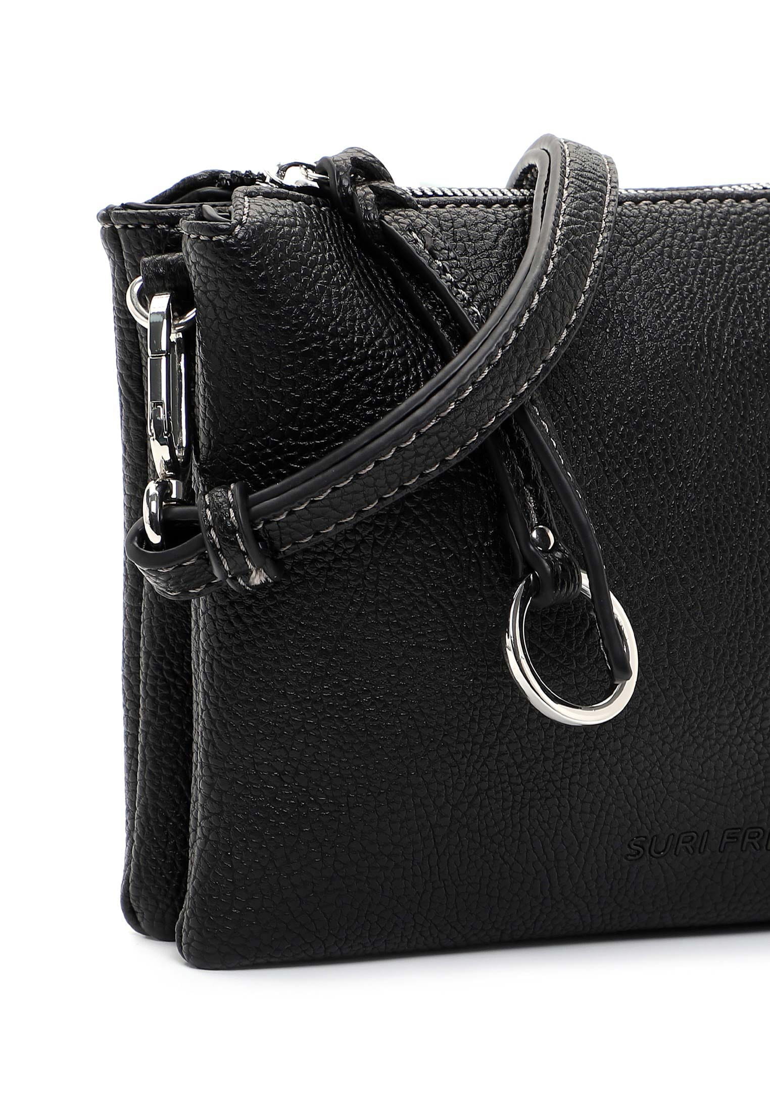 13600100_08 SURI FREY Umhängetasche Debby klein Schwarz 13600100 black 100