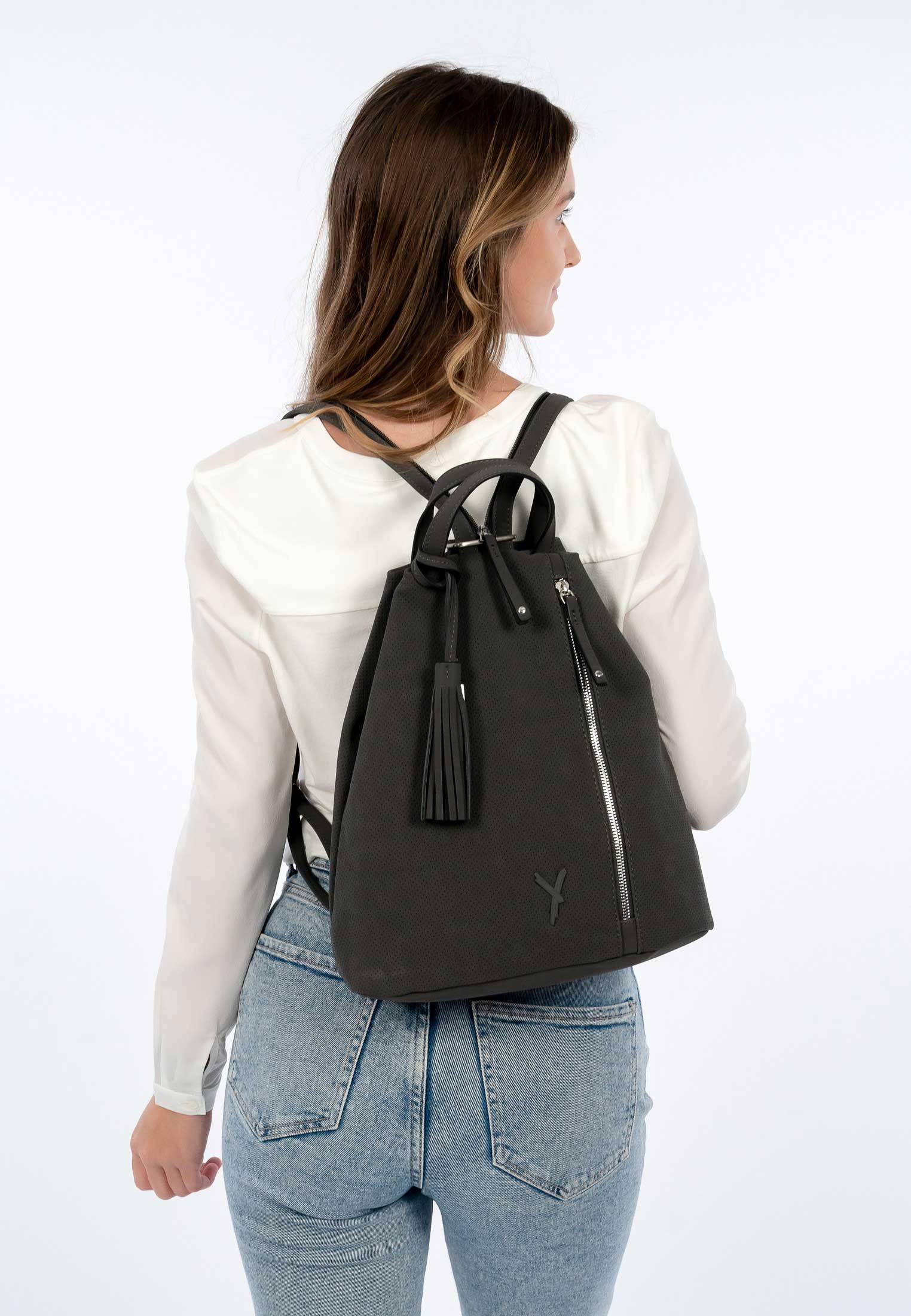 12410840_03 SURI FREY Rucksack Romy mittel Grau 12410840 darkgrey 840