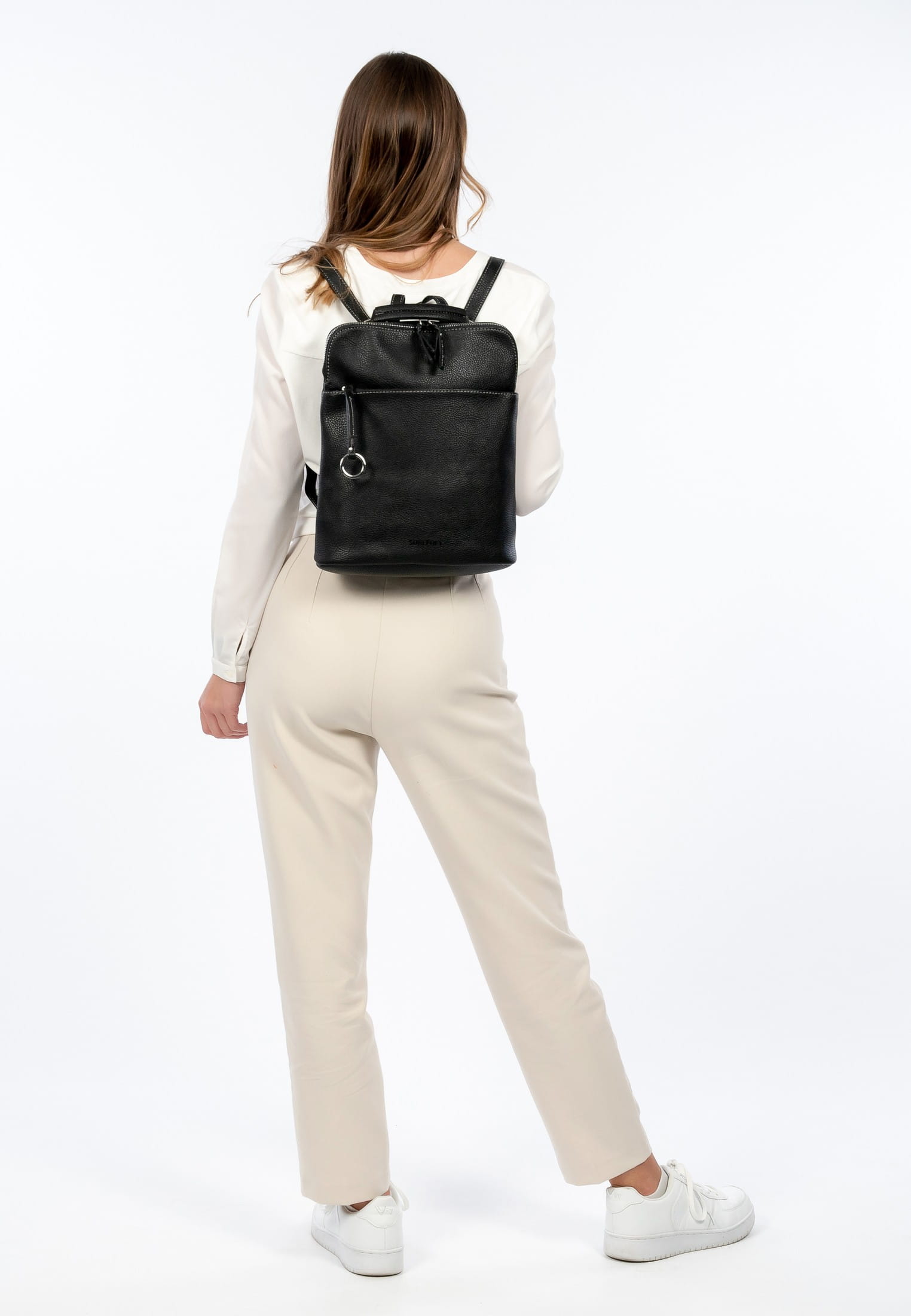 13606100_02 SURI FREY Rucksack Debby mittel Schwarz 13606100 black 100