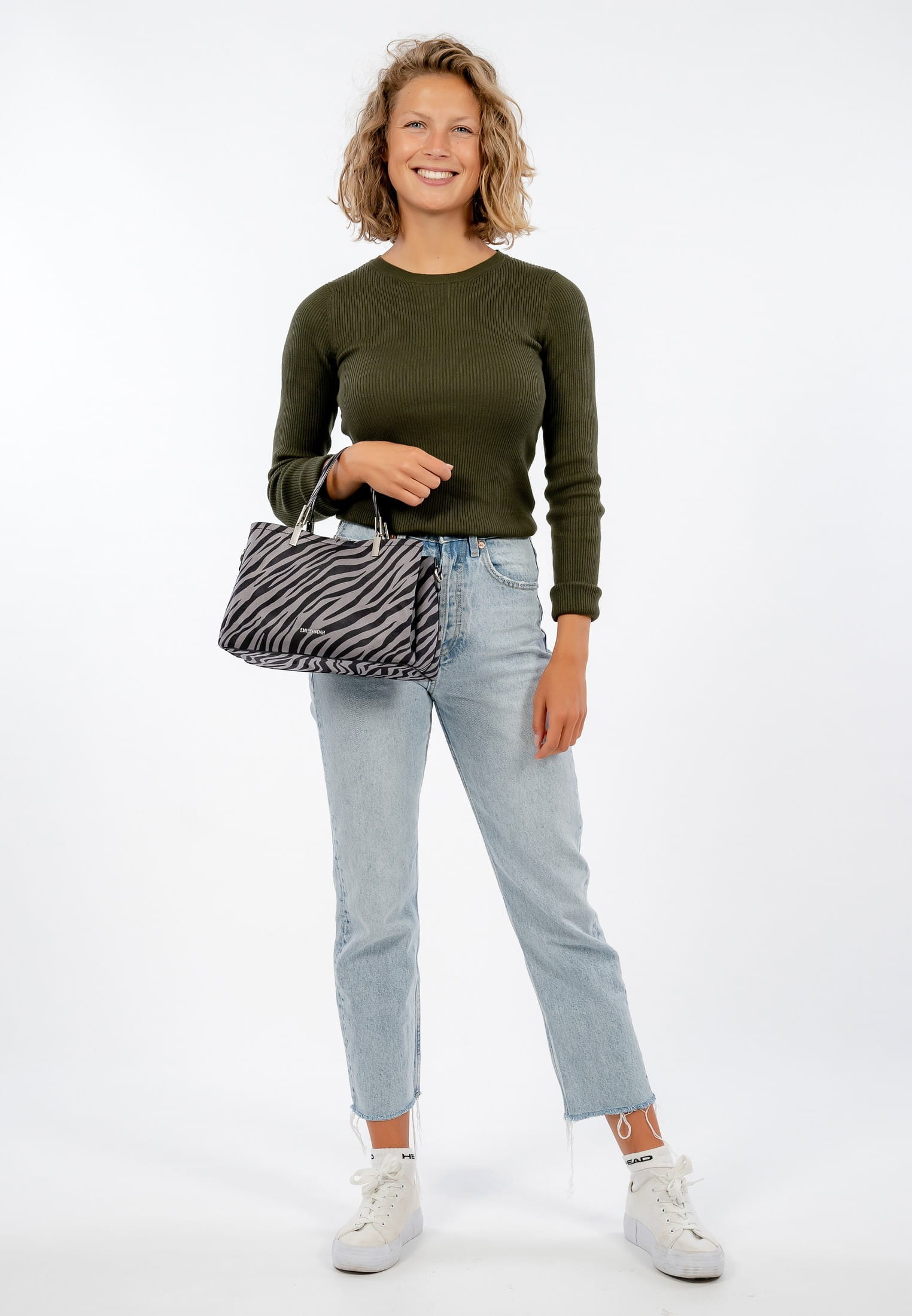 63440801_02 EMILY & NOAH Shopper Imke klein Grau 63440801 grey/black 801