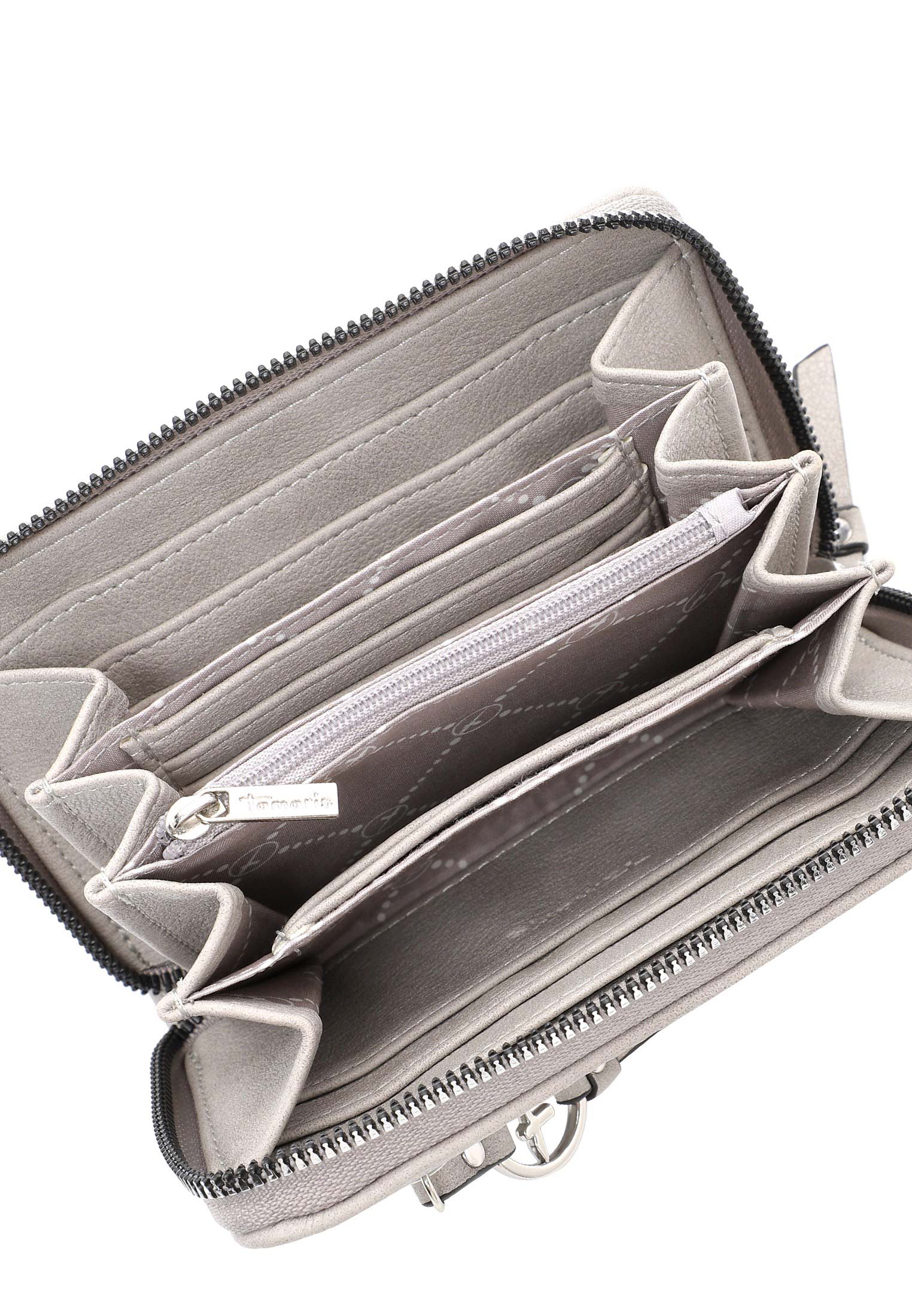 Tamaris Geldbörse mit Reißverschluss TAS Nele Grau 32807810 lightgrey 810