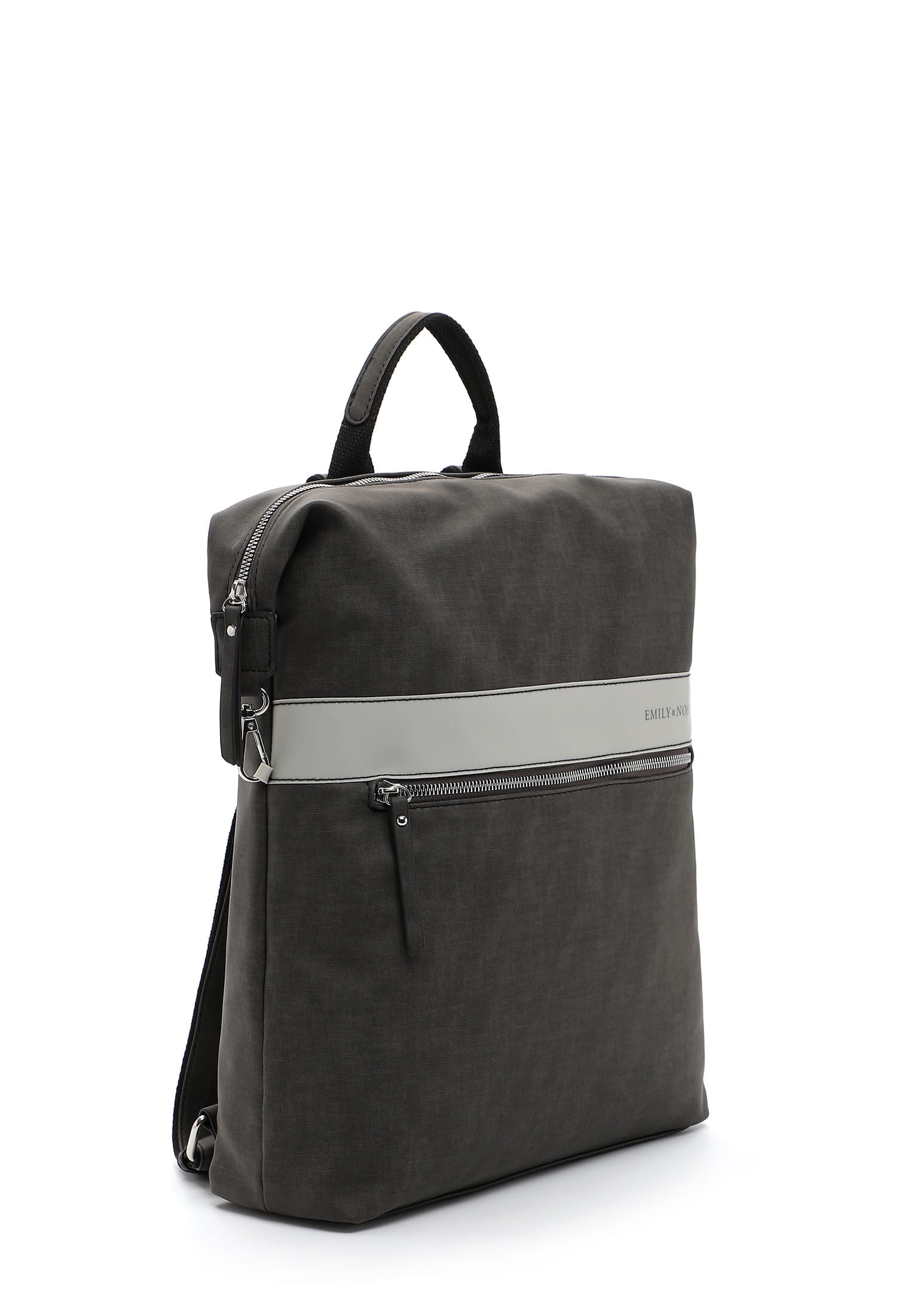 EMILY & NOAH Rucksack E&N Bonnie groß Grau 64346840 darkgrey 840