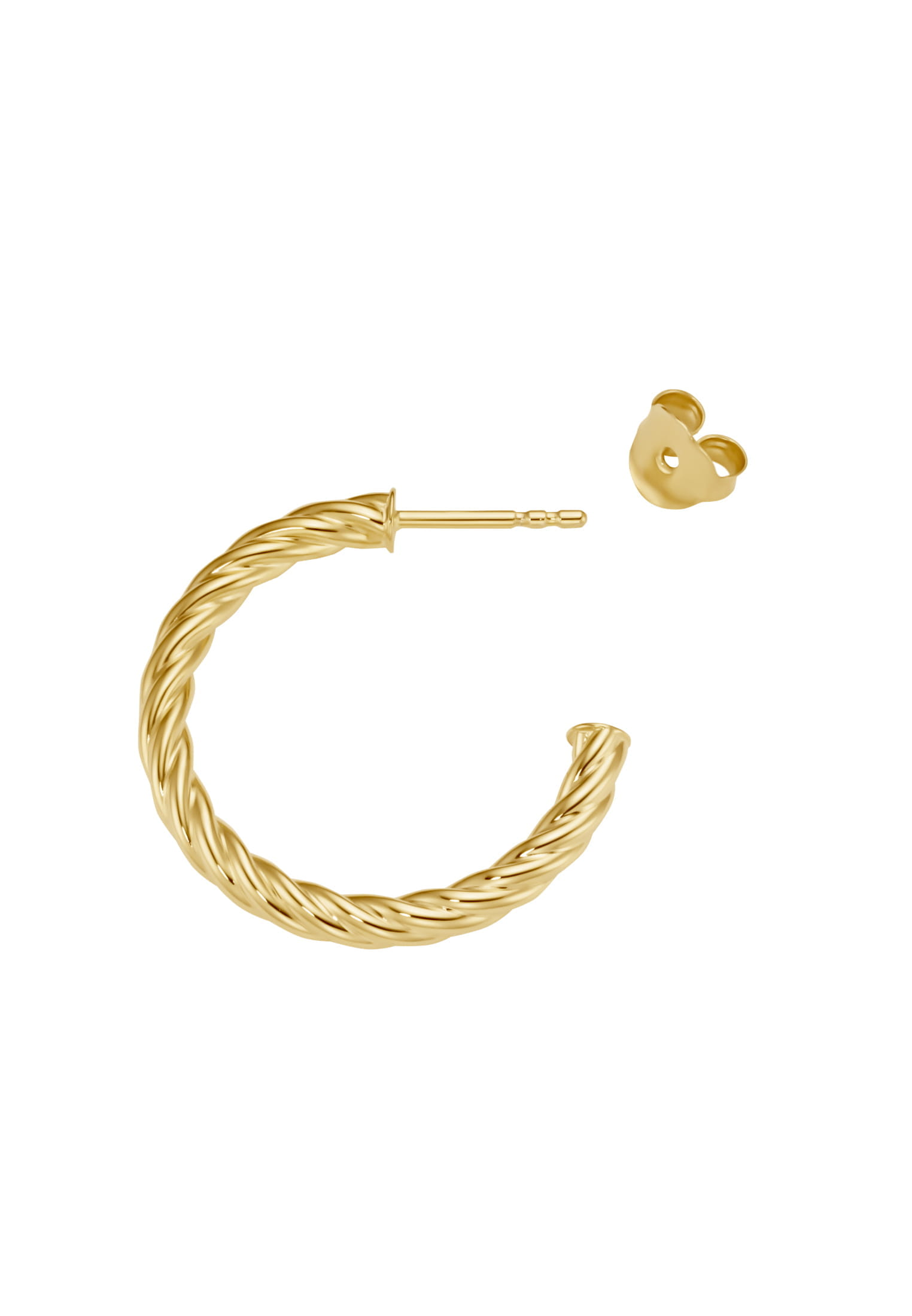 SURI FREY Ohrstecker SFY Curly groß Gold 210003691002 gelbgold 002