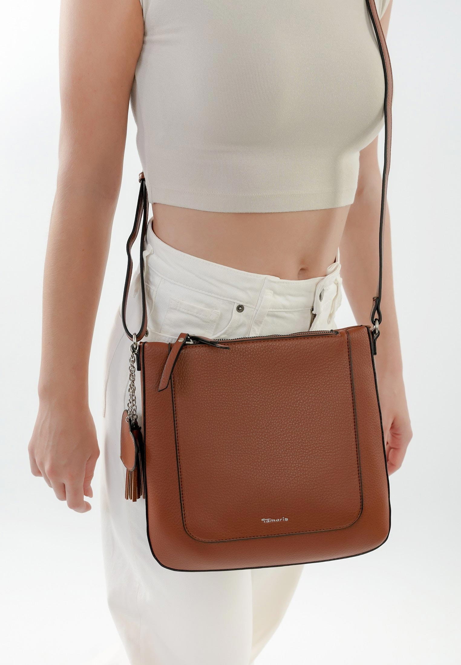 Tamaris Umhängetasche TAS Aurelia Braun 32962700 cognac 700