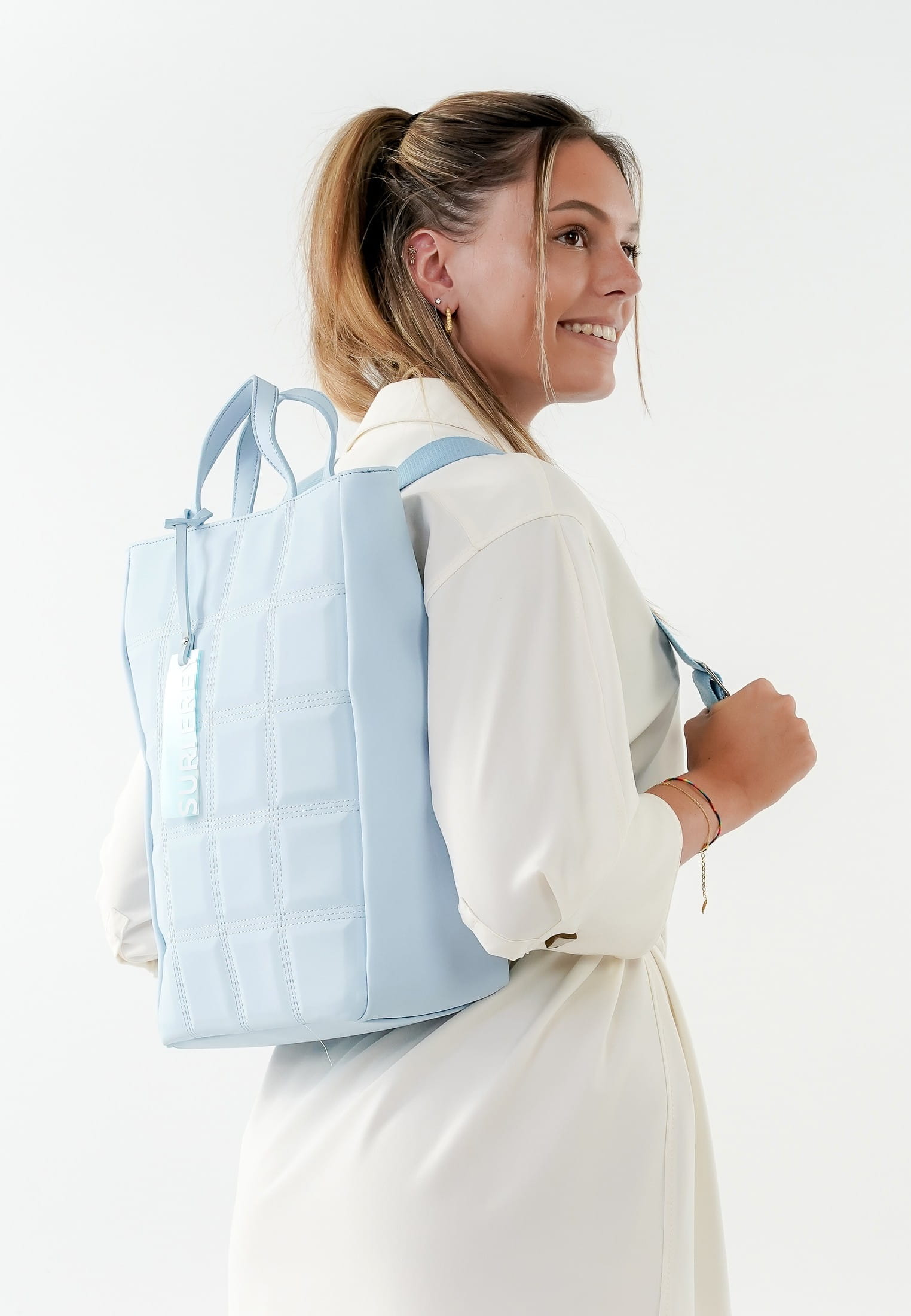 SURI FREY Rucksack SFY Bobby groß Blau 13560531 lightsky 531