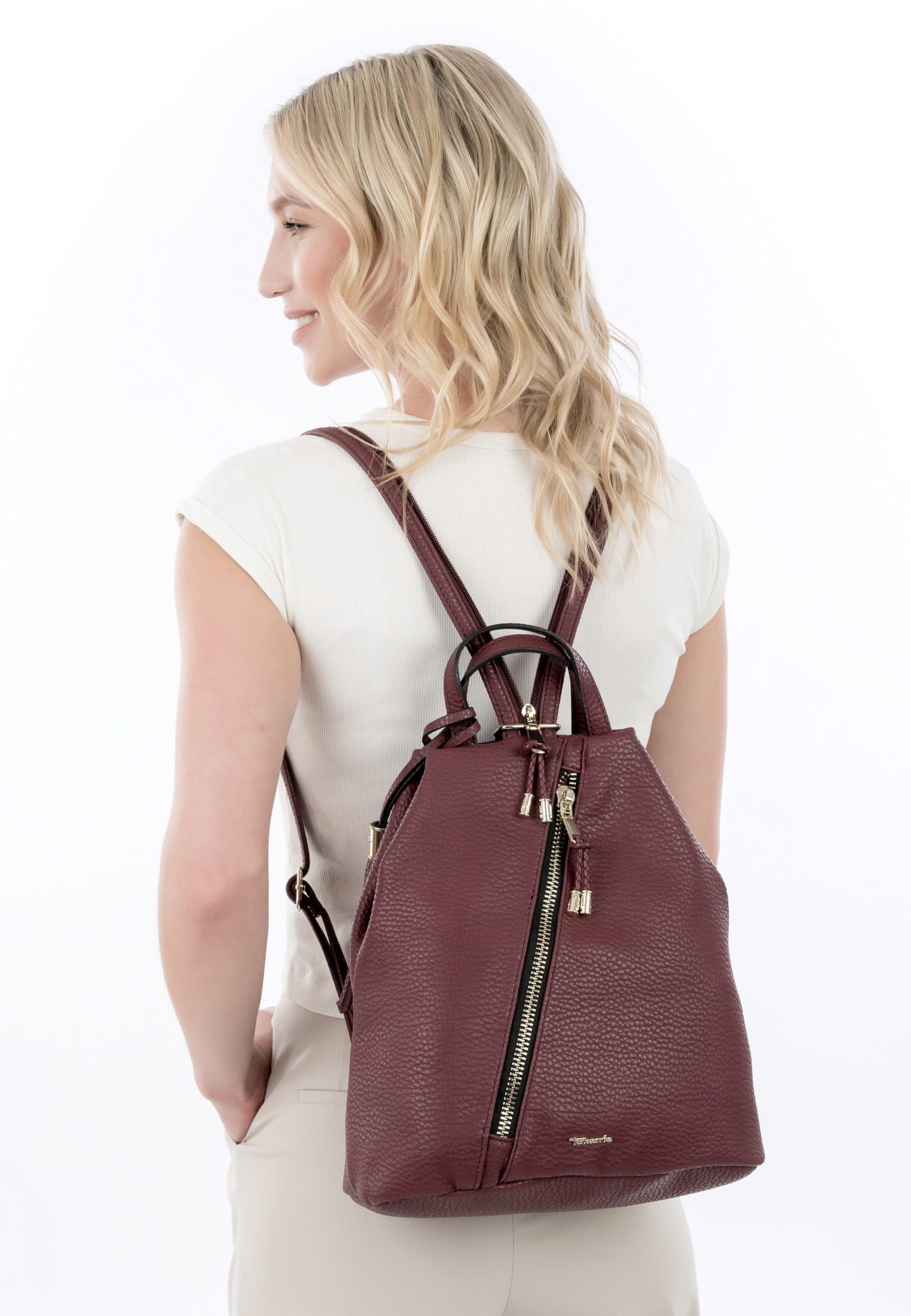 Tamaris Rucksack TAS Carissa mittel Rot 33187643 darkwine 643