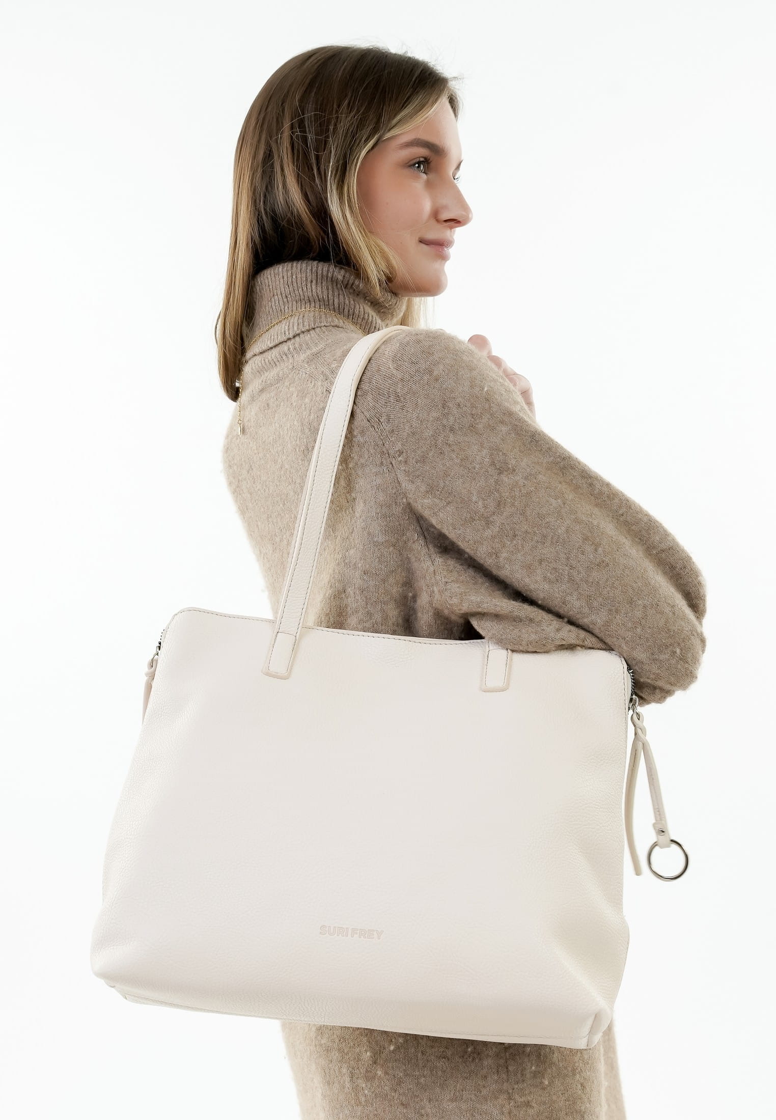 SURI FREY Shopper SFY Debby groß Beige 14140470 cream 470