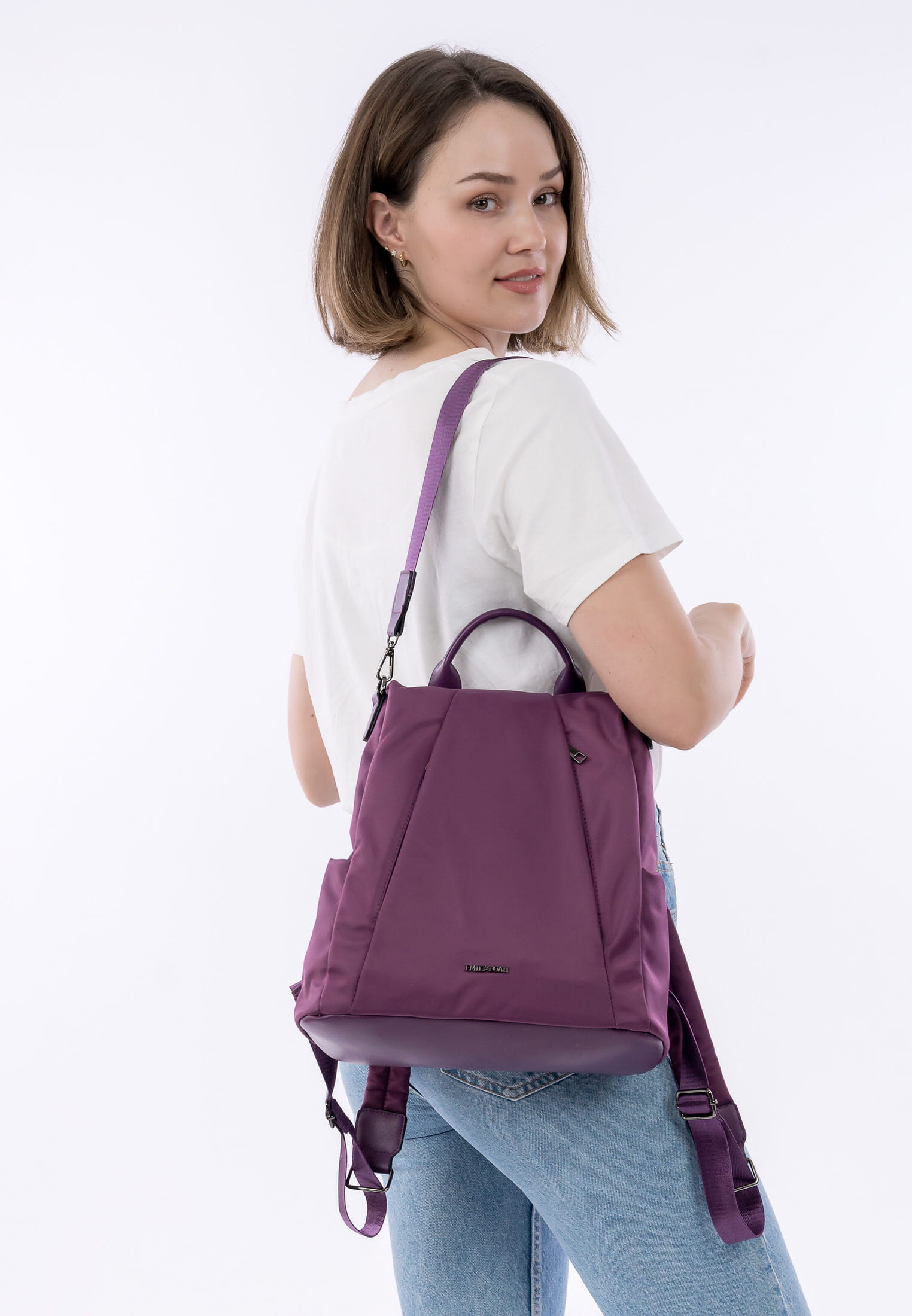 EMILY & NOAH Rucksack E&N Dena mittel Lila 64570639 violet 639