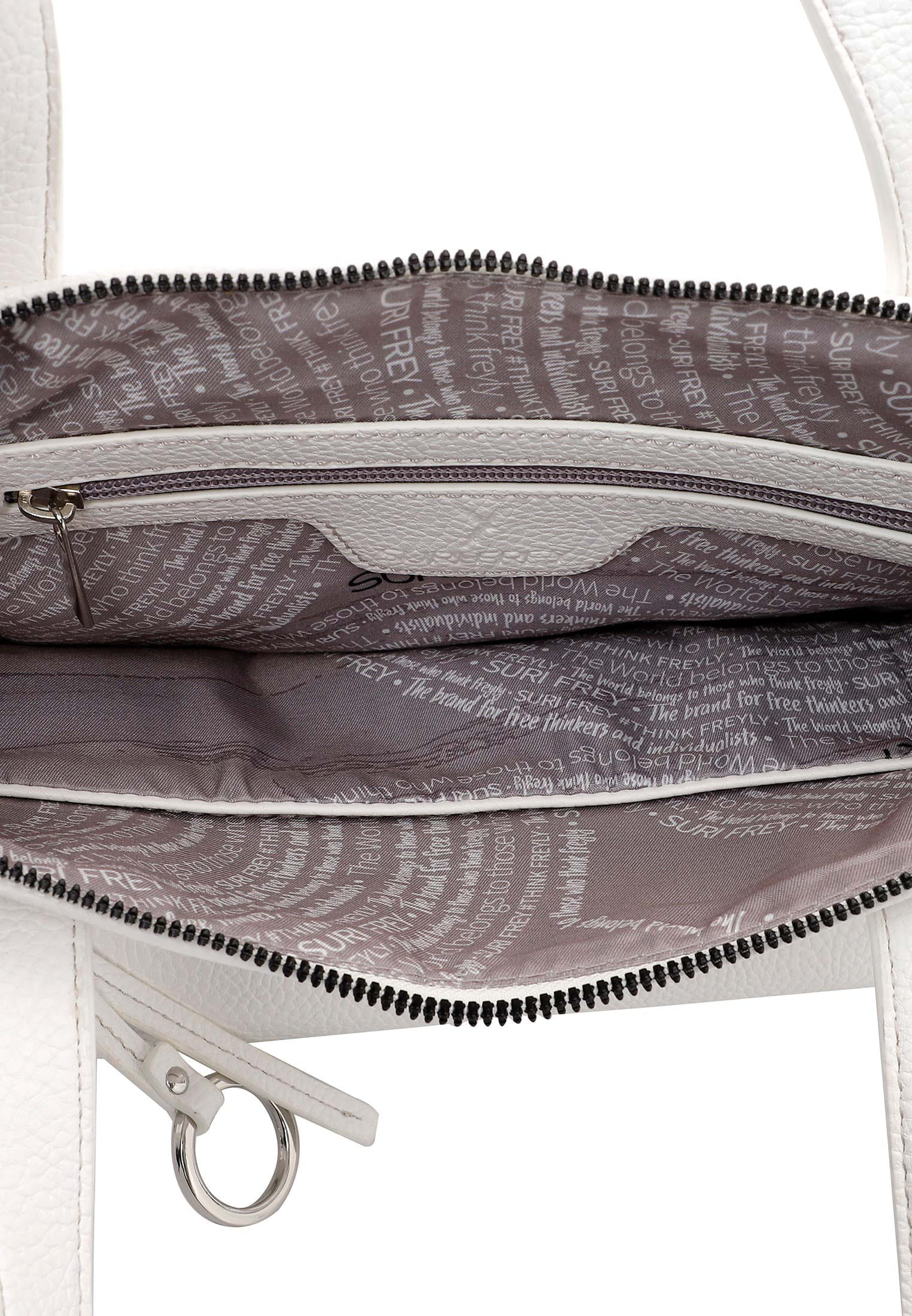 13604300_07 SURI FREY Shopper Debby klein Weiß 13604300 white 300