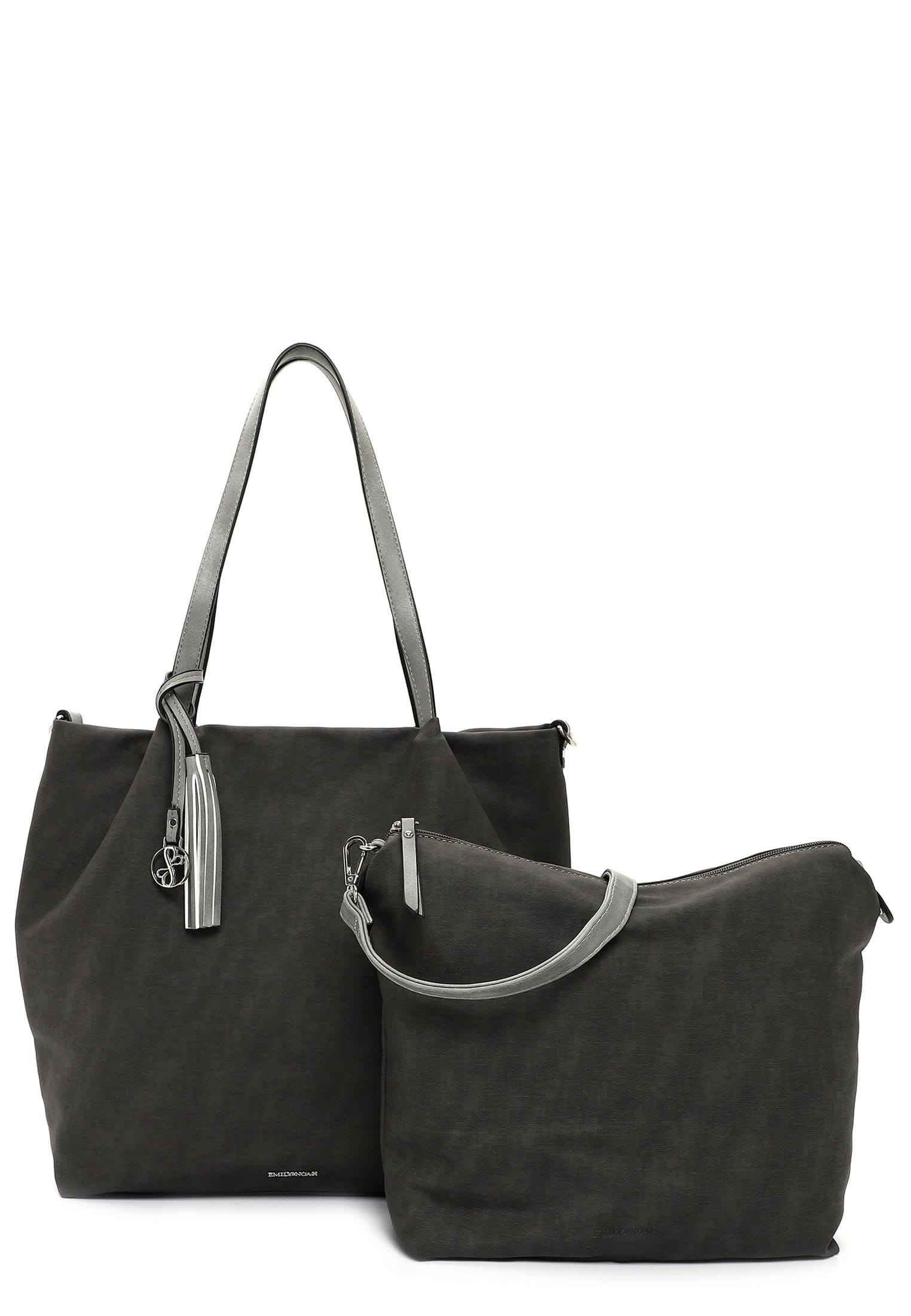 EMILY & NOAH Shopper Elke groß Grau 62792800 grey 800