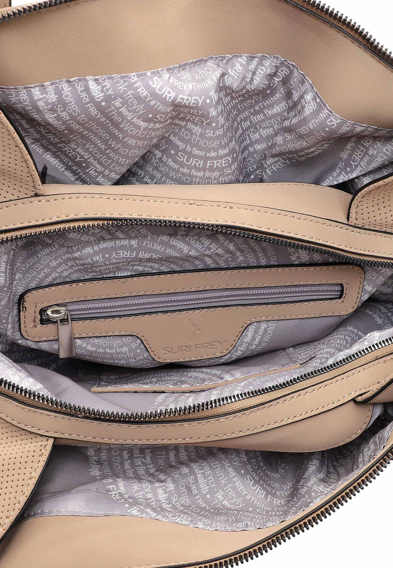 12409420_07 SURI FREY Shopper Romy mittel Beige 12409420 sand 420