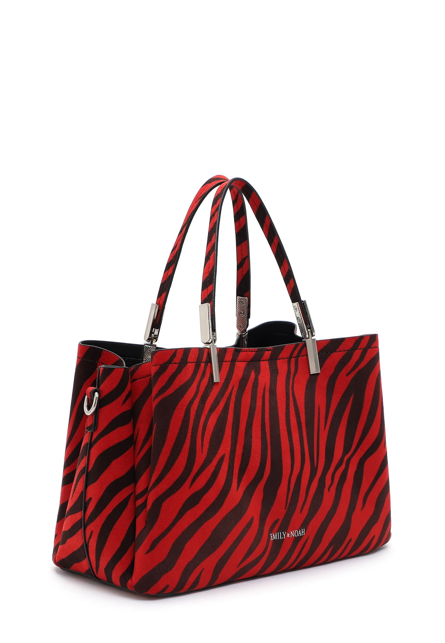 63440601_05 EMILY & NOAH Shopper Imke klein Rot 63440601 red/black 601