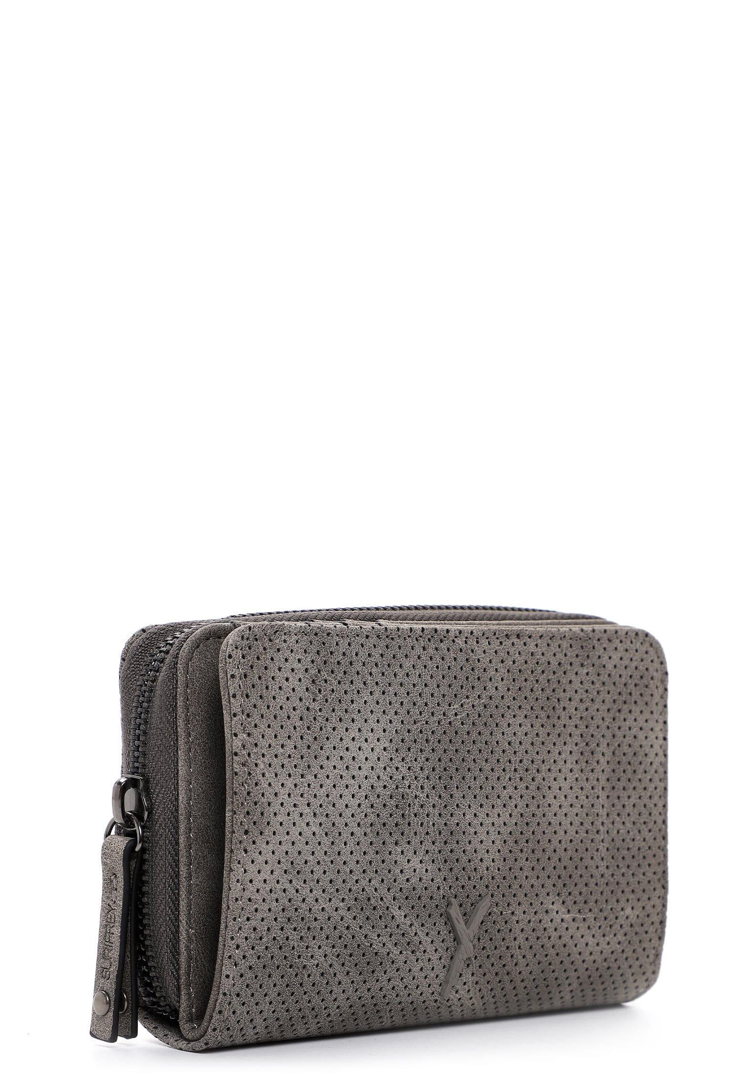 11596840_05 SURI FREY Geldbörse mit Reißverschluss Romy Grau 11596840 darkgrey 840