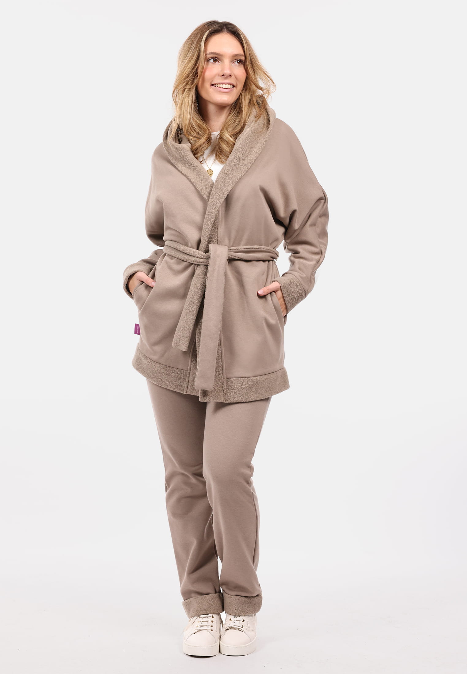 SURI FREY Hoodie-Sweatjacke Freyday Beige SFW10018-XS-400 XS