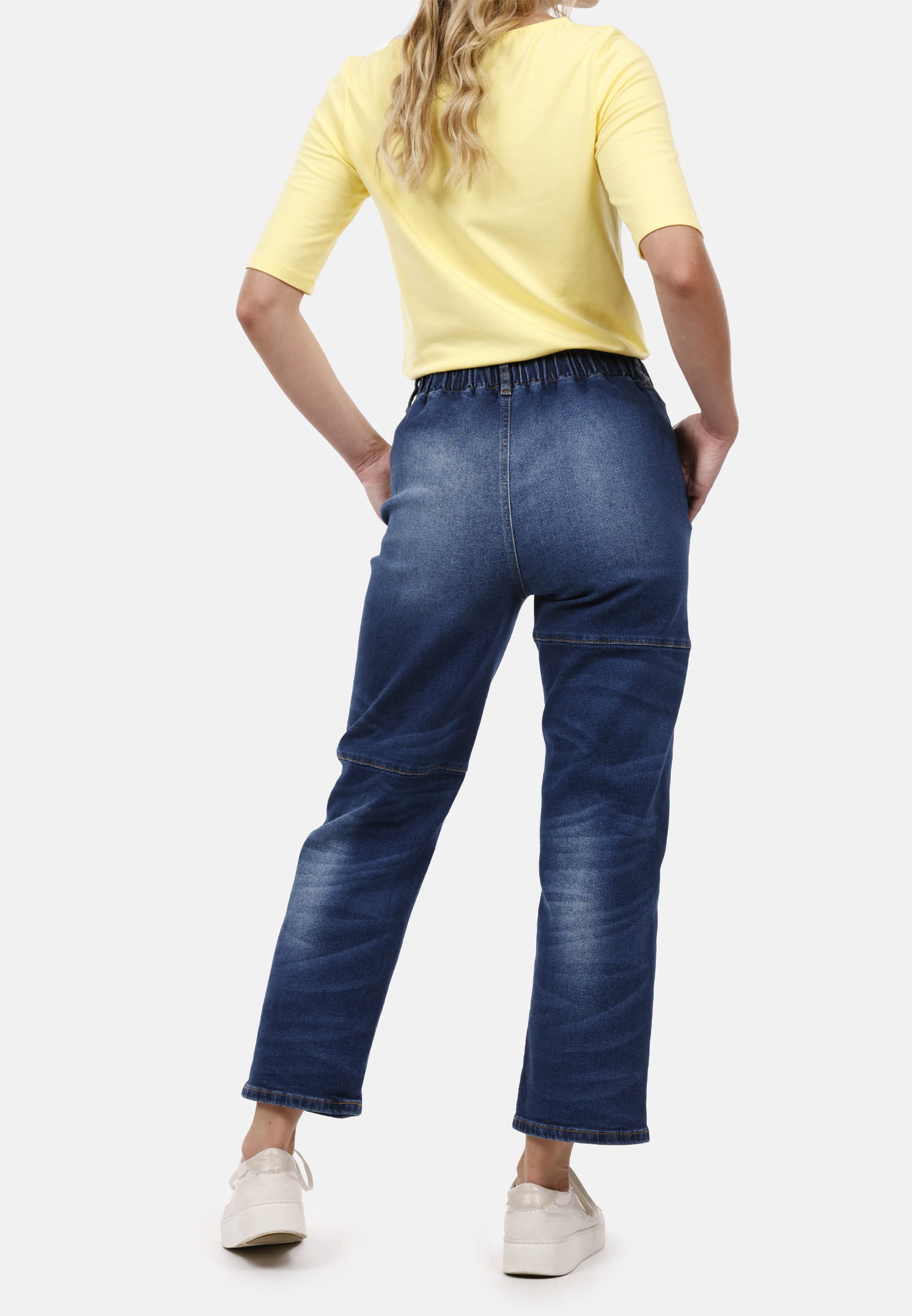 SURI FREY Jeans mit elastischem Bund SFY Freyday Blau SFW10033-XS-500 XS