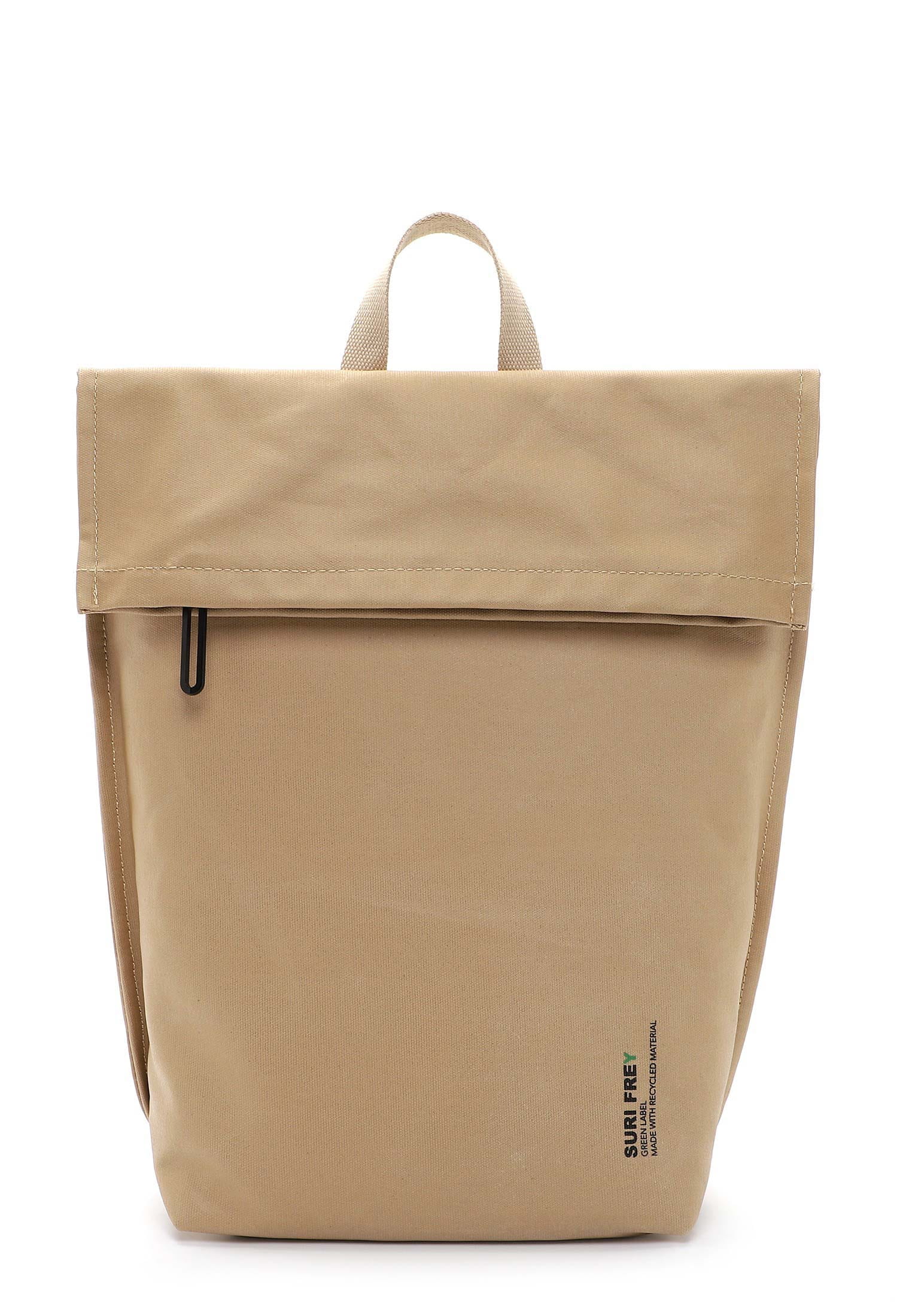 SURI FREY Rucksack SURI Green - Nelly groß Beige 19076420 sand 420