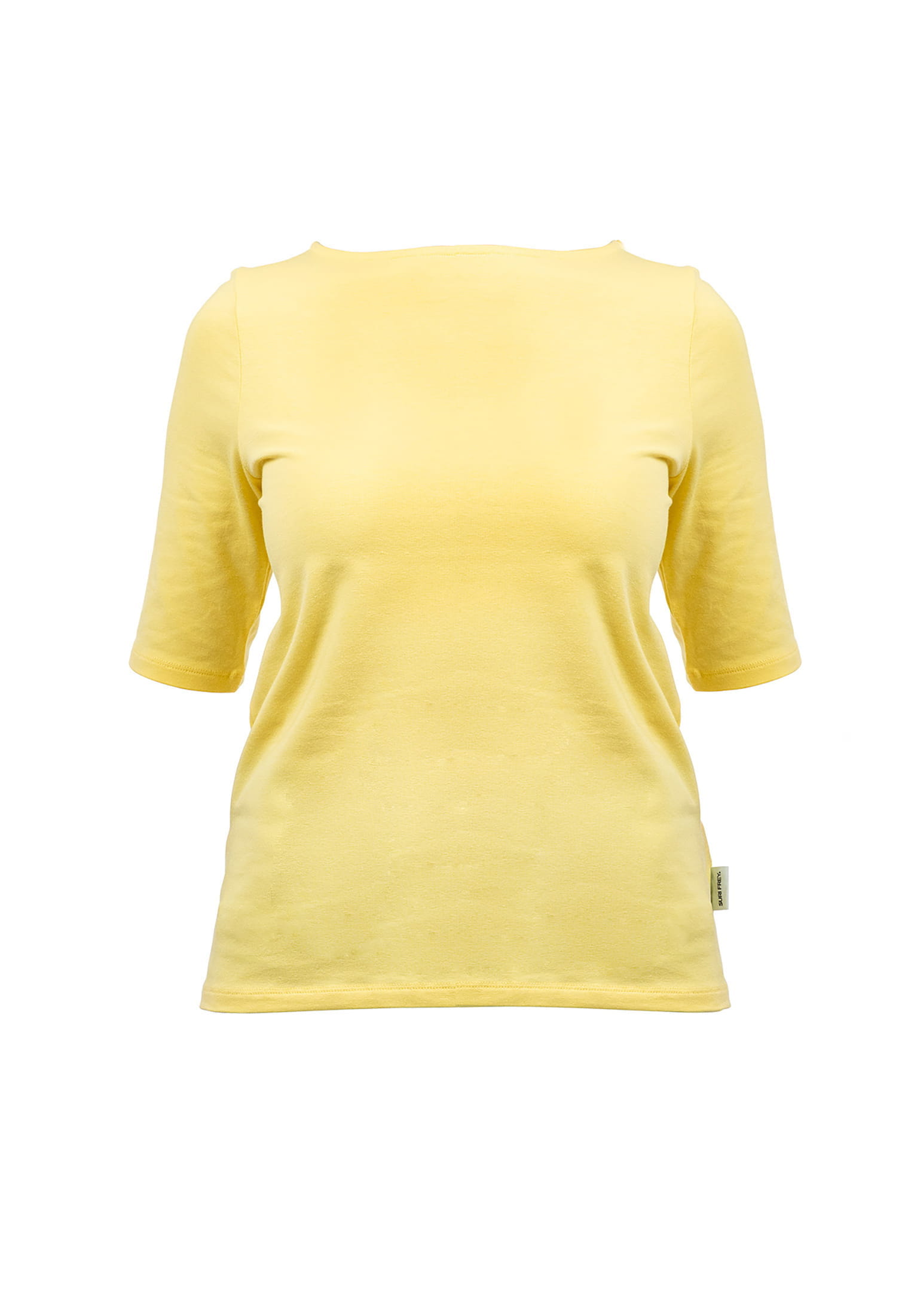 SFW10026-XS-460_01 SURI FREY Halbarm-Shirt Freyday Gelb SFW10026-XS-460 XS