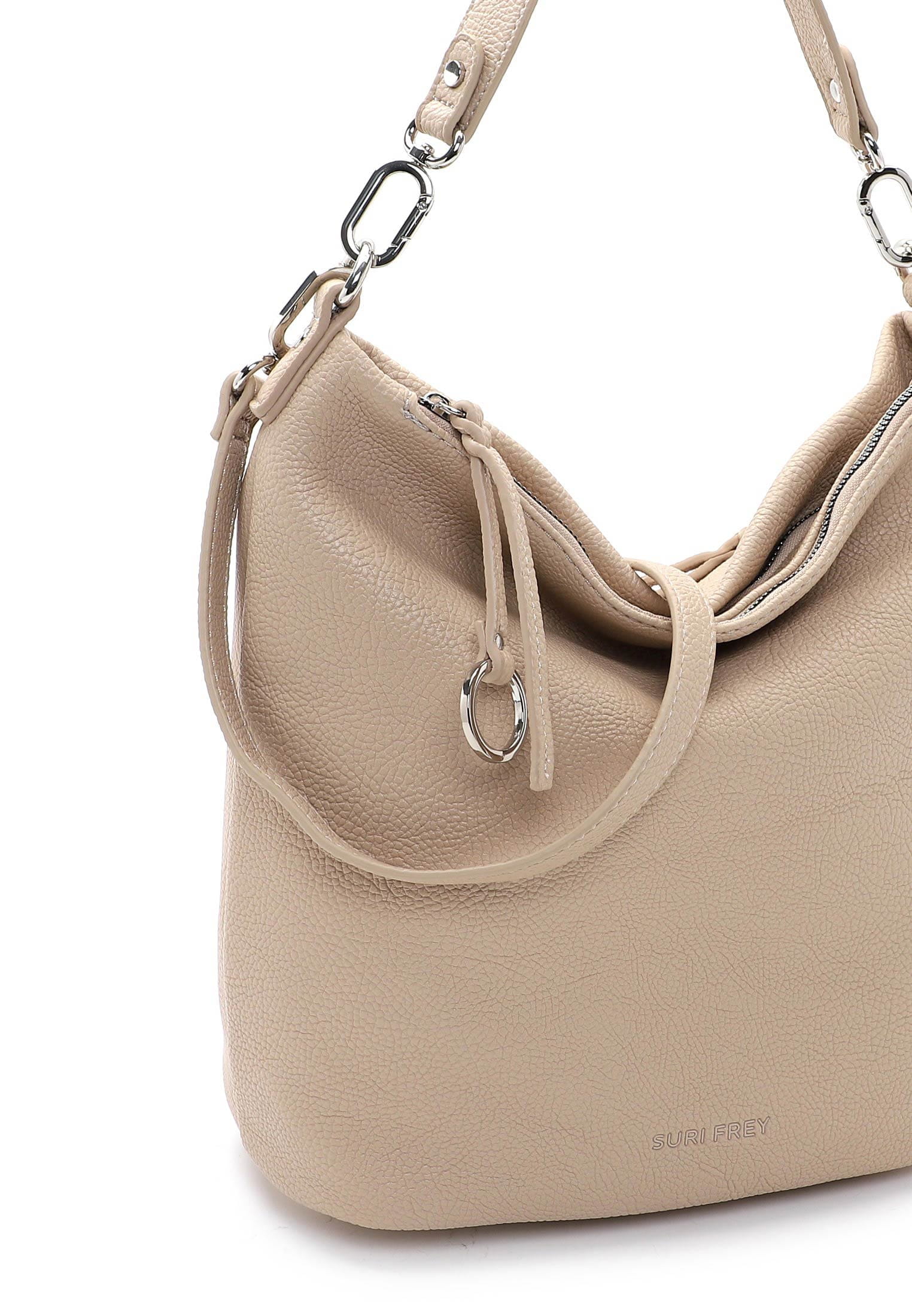 13603420_08 SURI FREY Beutel Debby mittel Beige 13603420 sand 420