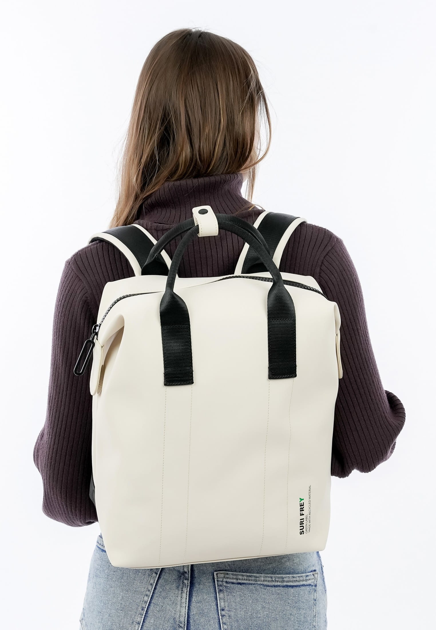 SURI FREY Rucksack SFY SURI Green Label Jenny groß Beige 19055470 cream 470