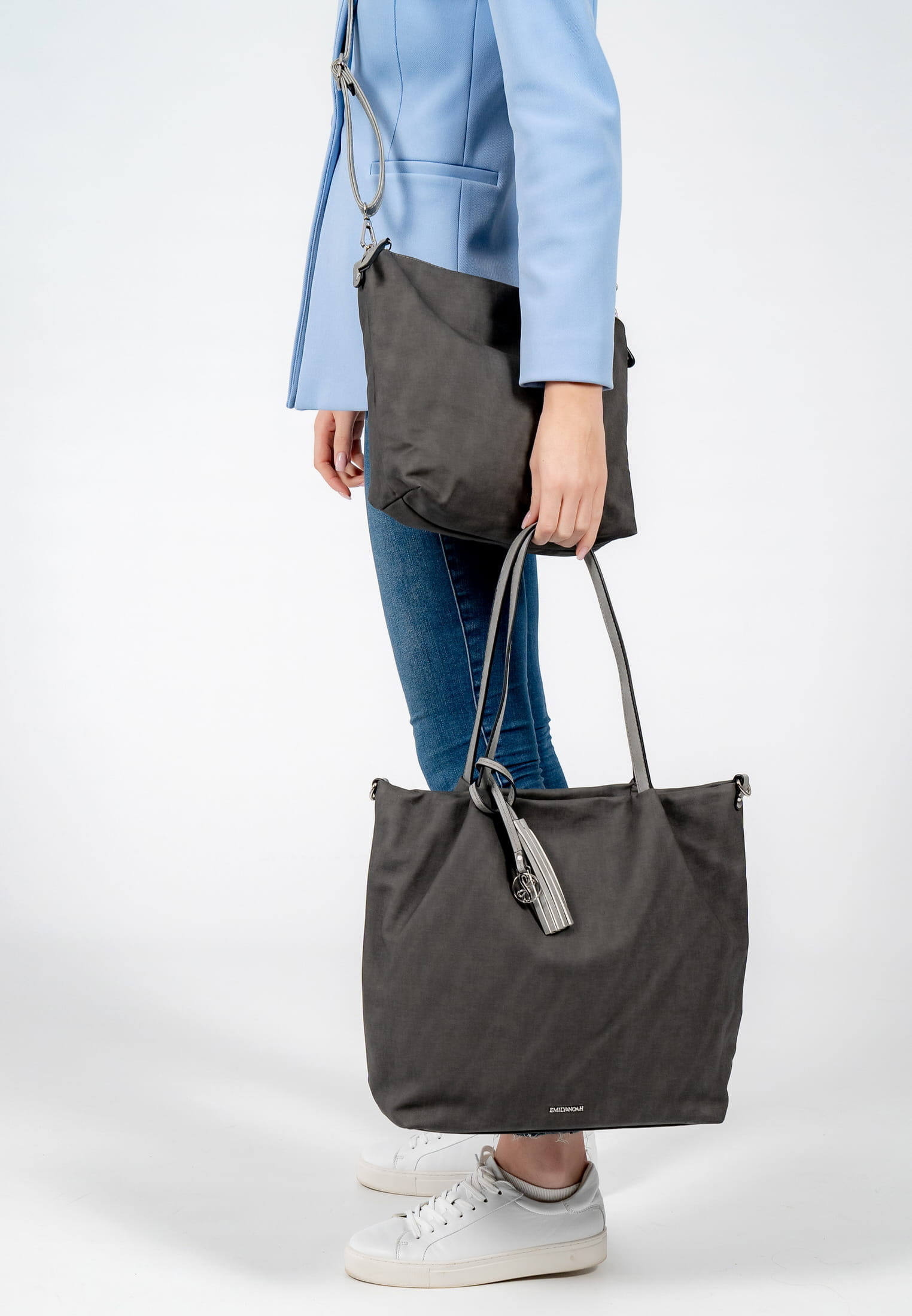 62792800_03 EMILY & NOAH Shopper Elke groß Grau 62792800 grey 800