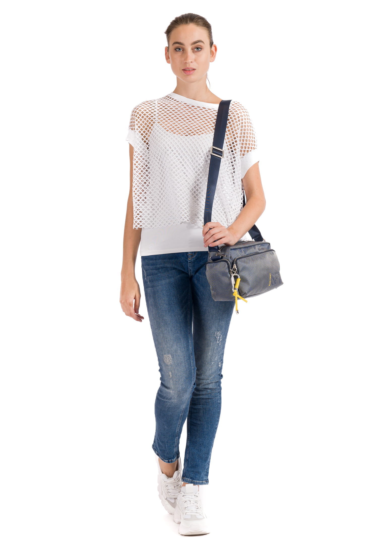 18011500_02 SURI FREY Handtasche mit Reißverschluss SURI Sports Marry mittel Blau 18011500 blue 500