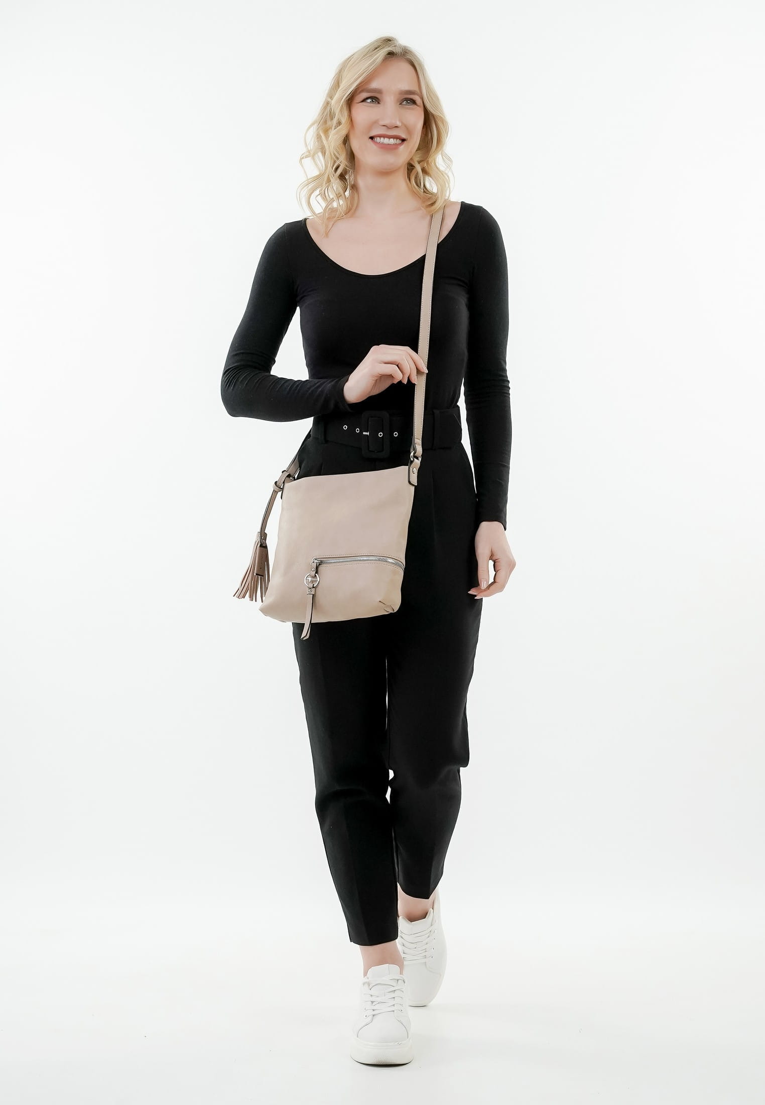 32801900_02 Tamaris Umhängetasche TAS Nele Braun 32801900 taupe 900