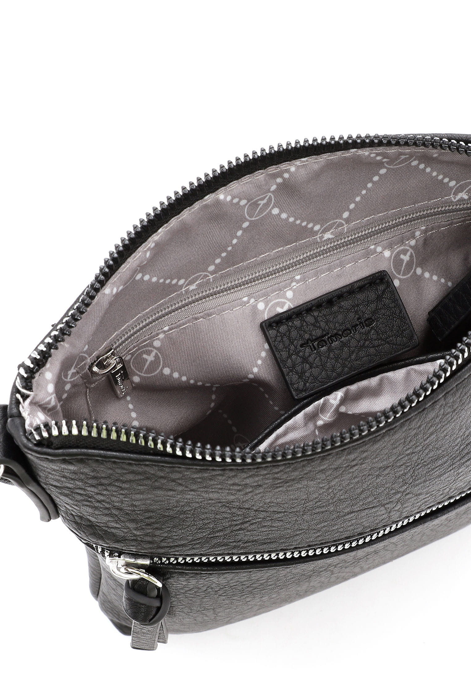30443100_05 Tamaris Handtasche mit Reißverschluss Alessia groß Schwarz 30443100 black 100
