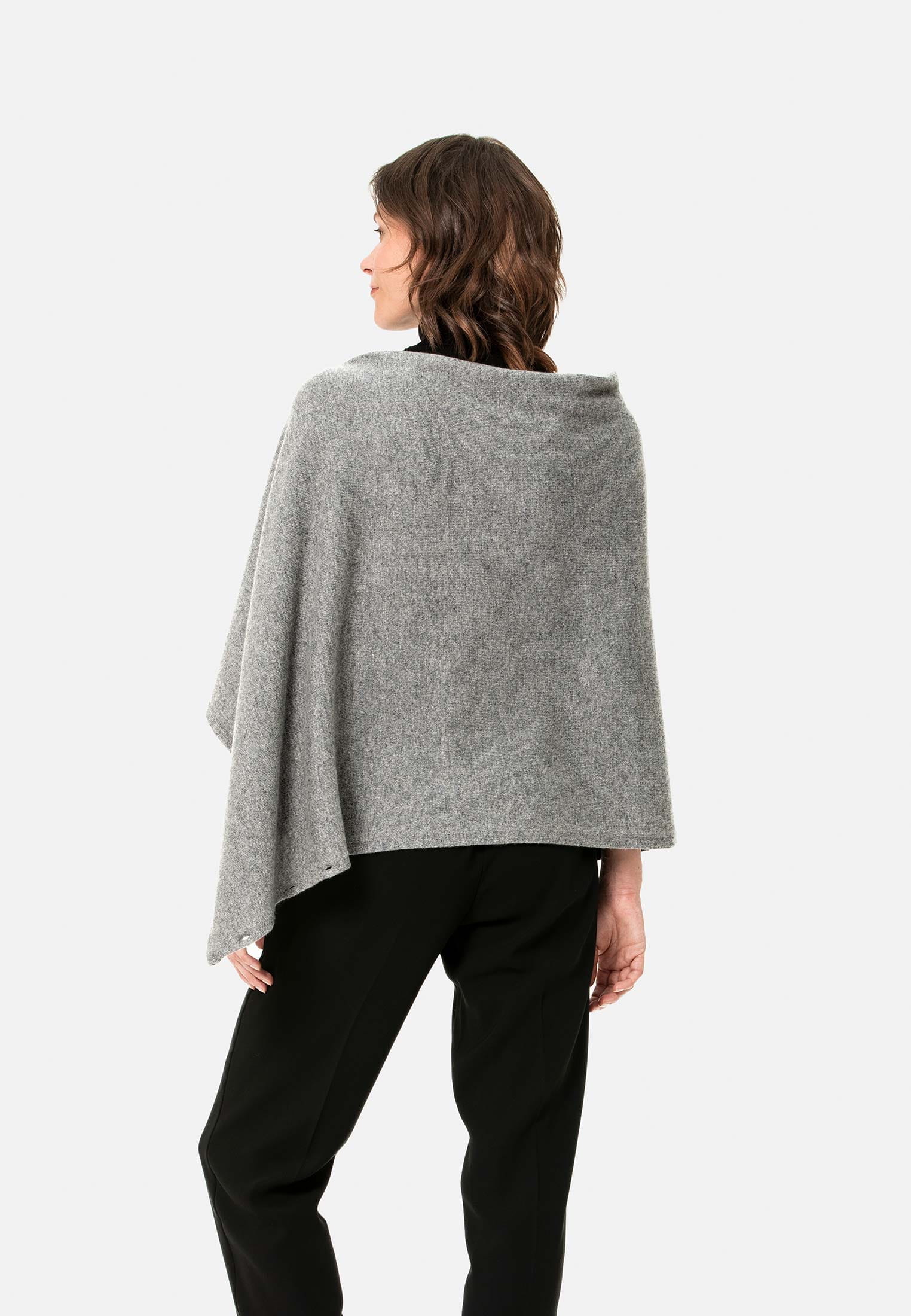 SFW10003-800_05 SURI FREY Poncho-Schal Freyday Grau SFW10003-800 grey 800