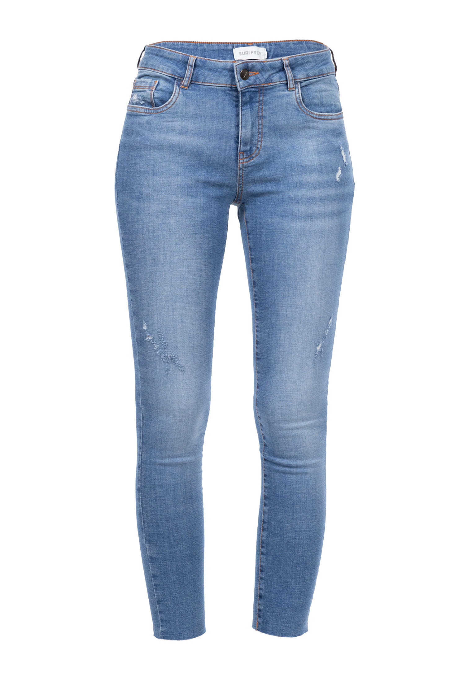 SURI FREY Skinny Jeans SFY Freyday Blau SFW10035-XS-512 XS