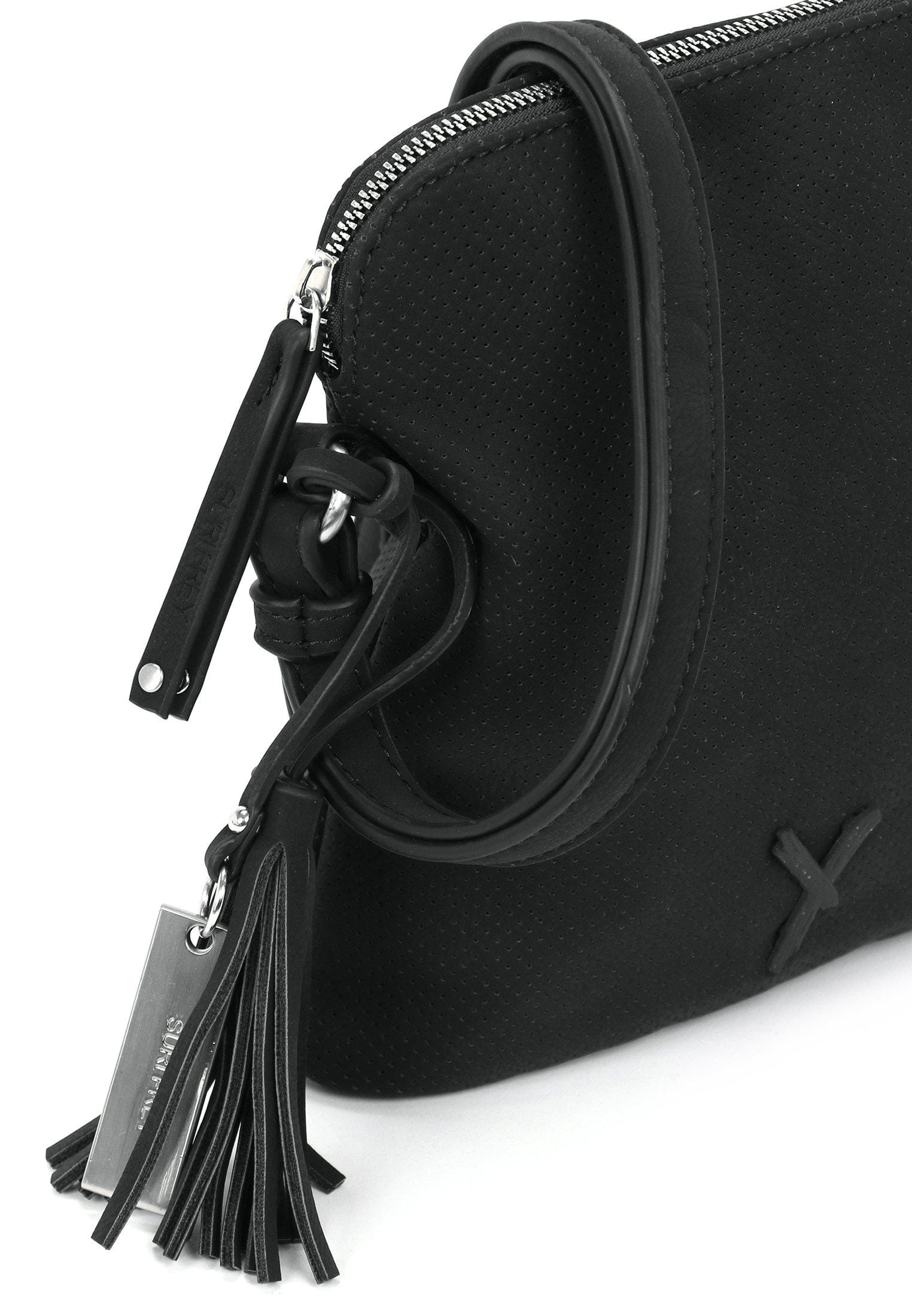 12400100_06 SURI FREY Umhängetasche Romy Basic mittel Schwarz 12400100 black 100