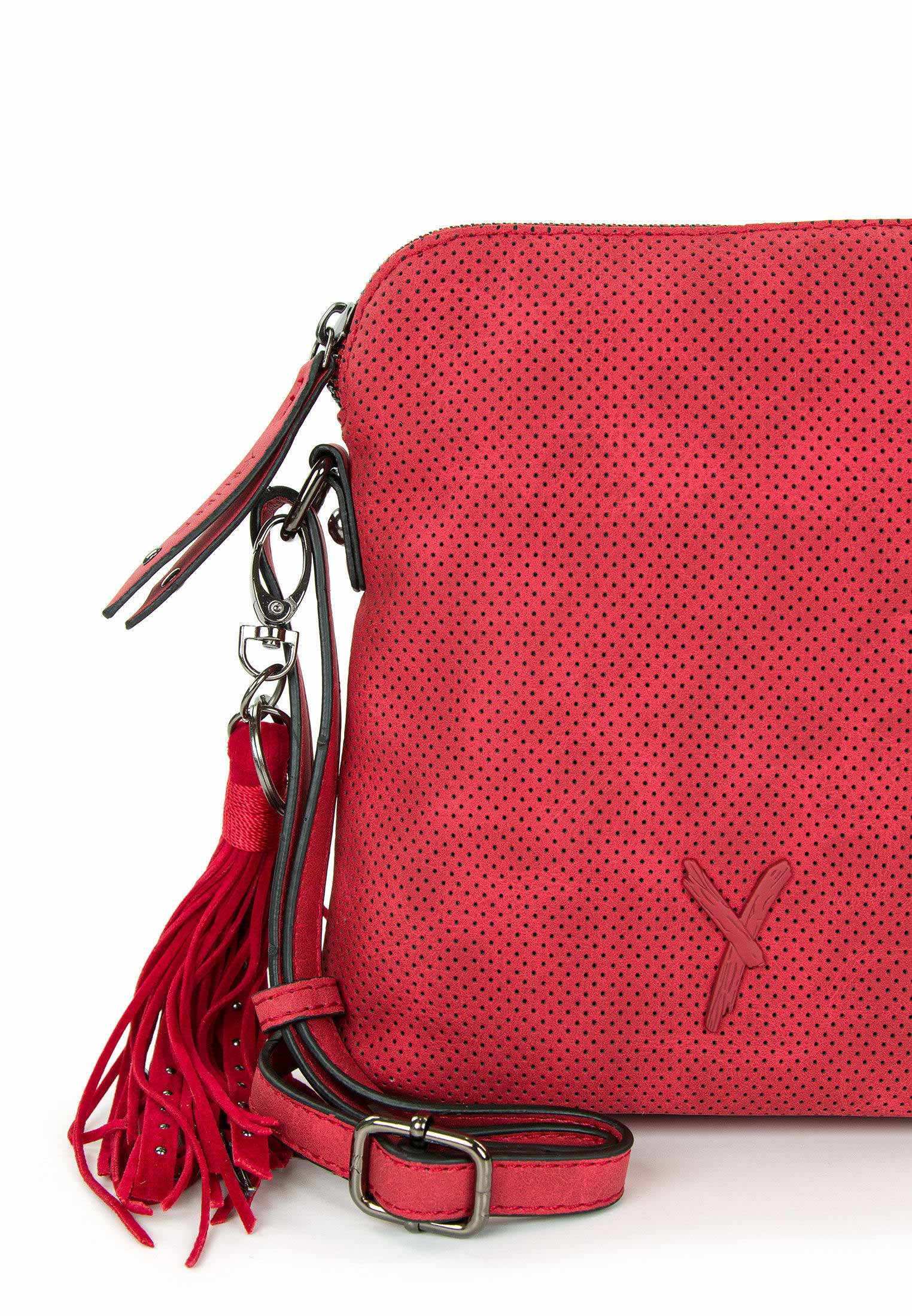 SURI FREY Handtasche mit Reißverschluss Romy mittel Rot 11580600 red 600