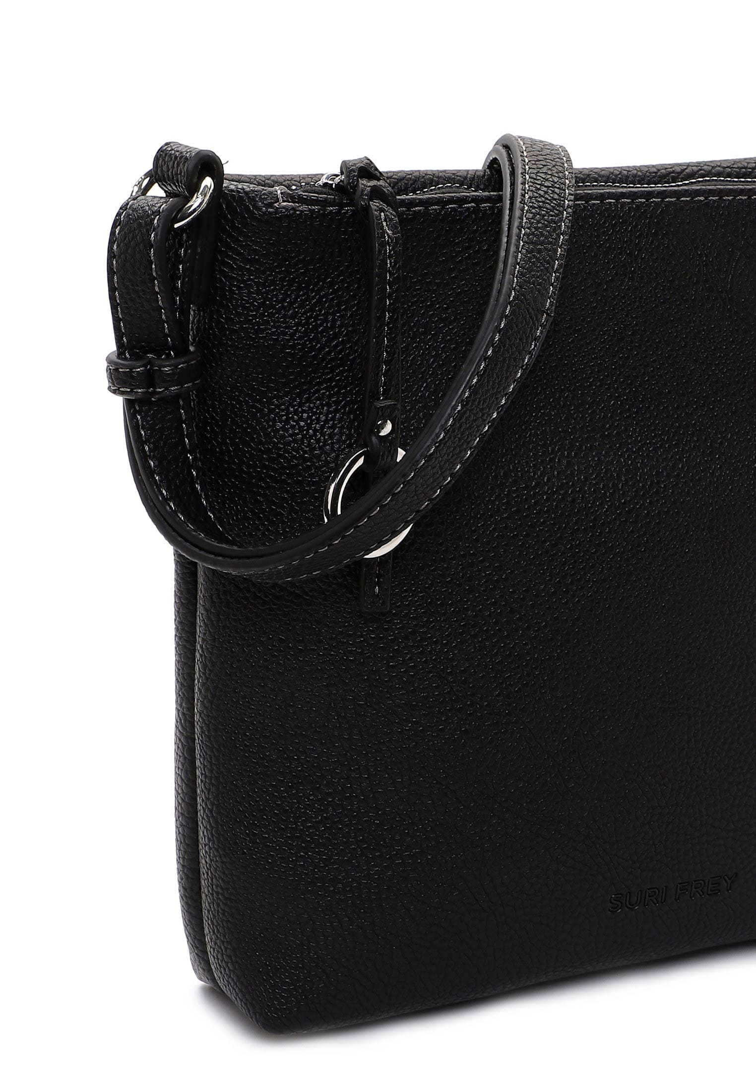 13602100_08 SURI FREY Umhängetasche Debby Schwarz 13602100 black 100