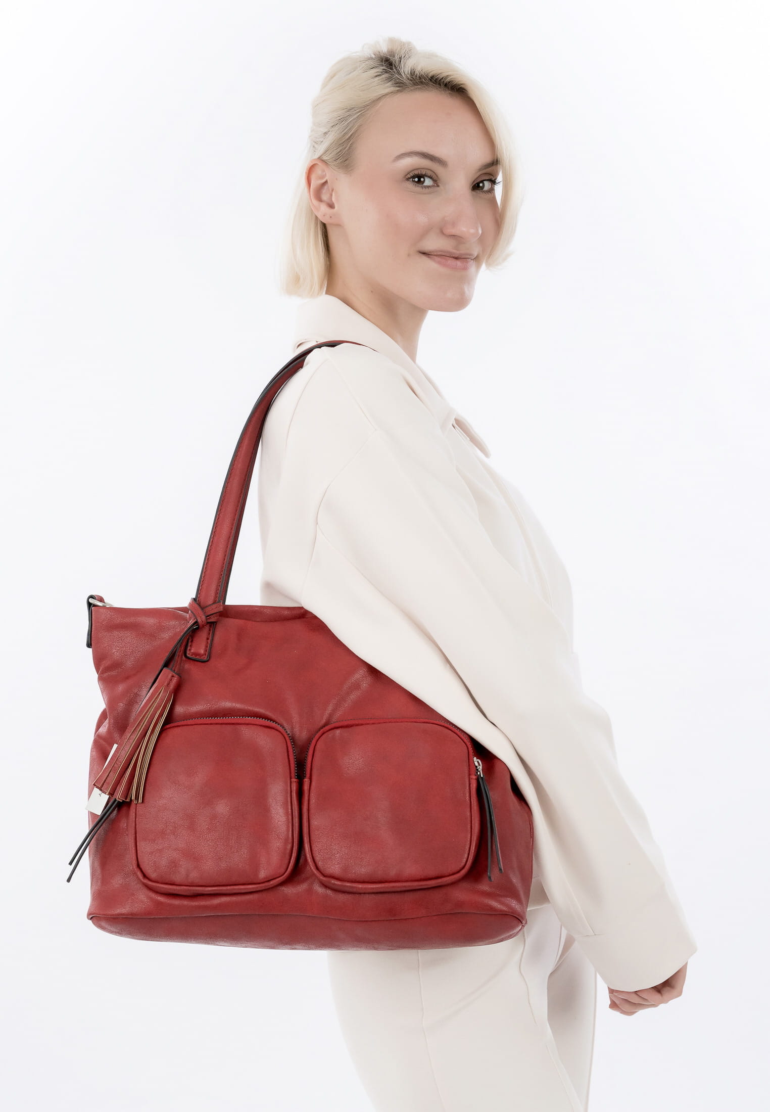 SURI FREY Shopper SFY Carly groß Rot 14415600 red 600