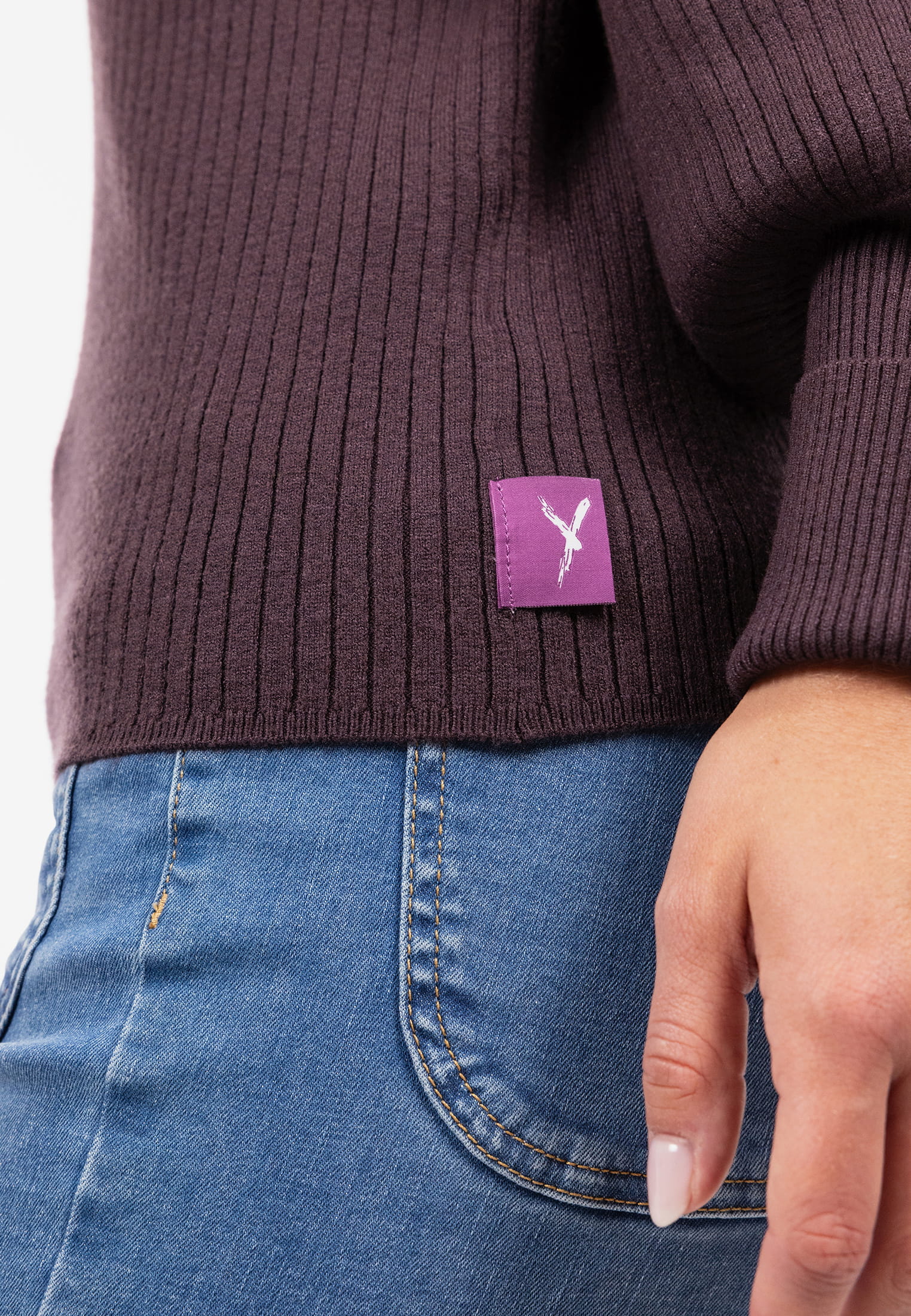 SFW10014-XS-690_07 SURI FREY Rollkragenpullover Freyday Lila SFW10014-XS-690 XS