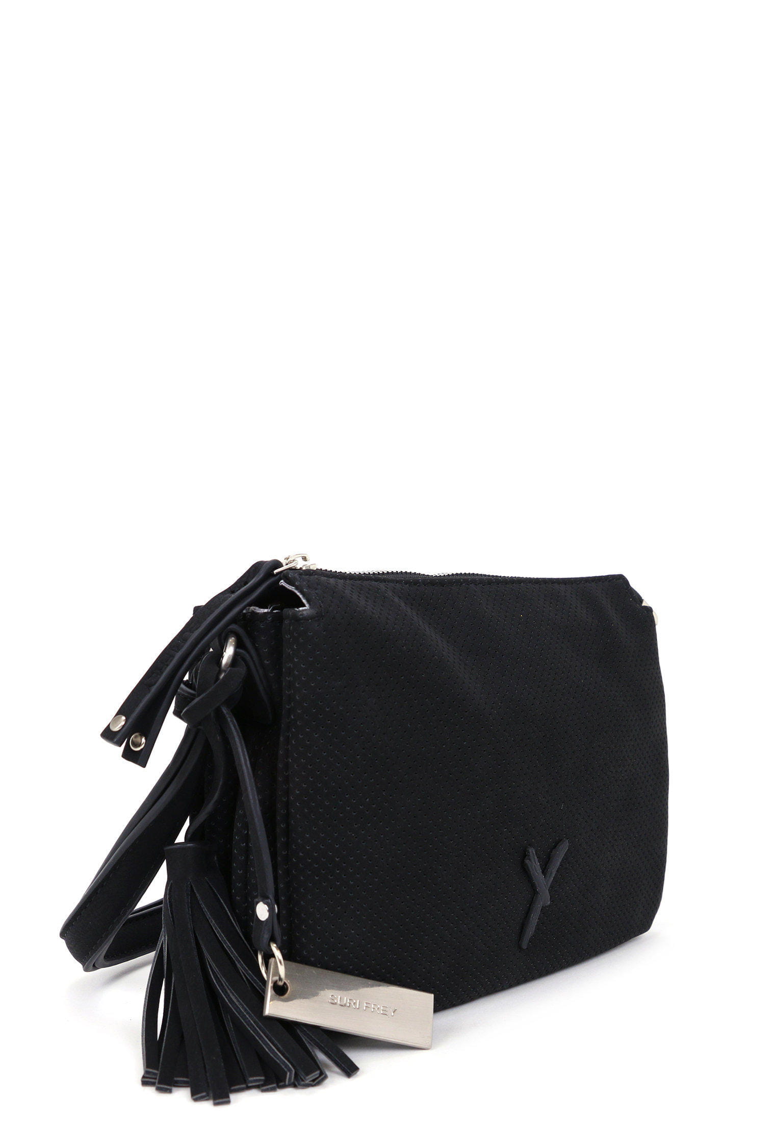 12401100_03 SURI FREY Umhängetasche Romy Basic klein Schwarz 12401100 black 100
