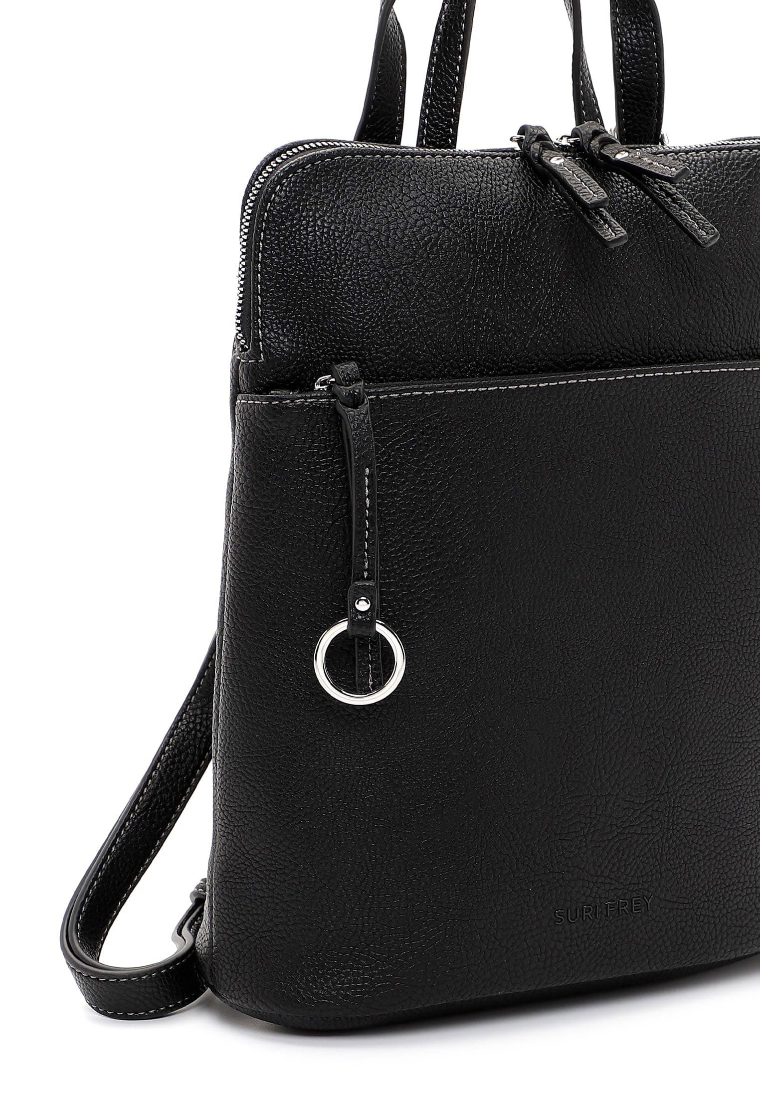 13606100_08 SURI FREY Rucksack Debby mittel Schwarz 13606100 black 100