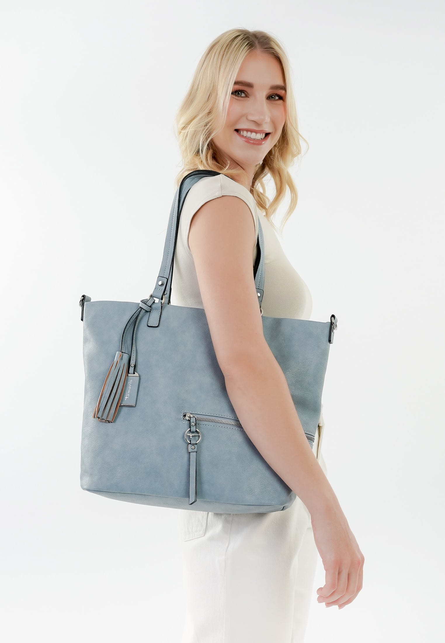 Tamaris Shopper TAS Nele groß Blau 32803534 sky 534