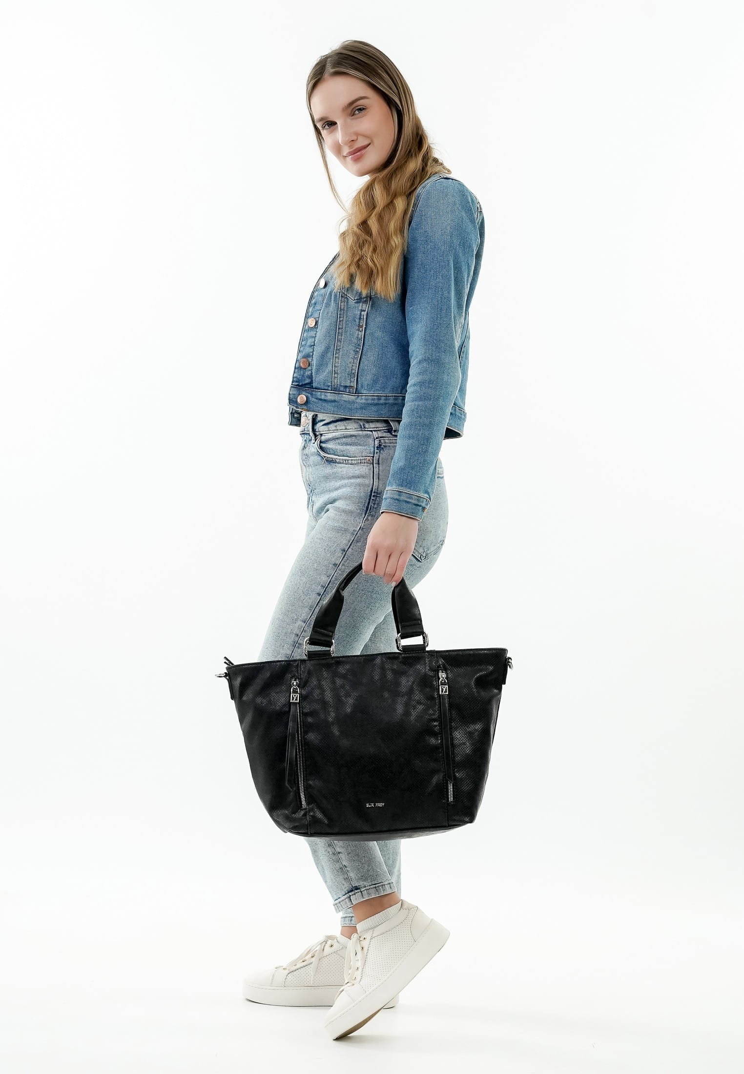 SURI FREY Shopper SFY Suzy mittel Schwarz 14315100 black 100