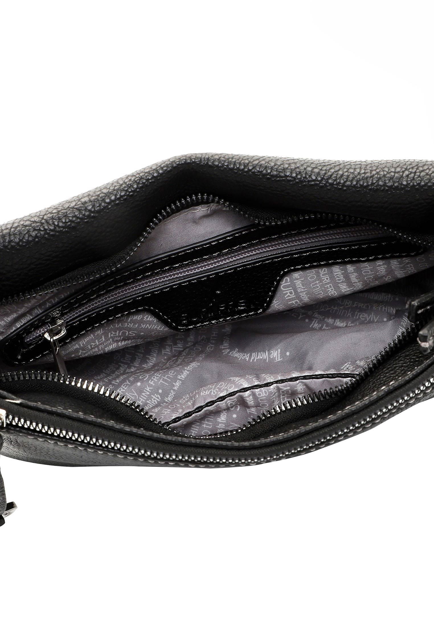 13601100_07 SURI FREY Umhängetasche Debby mittel Schwarz 13601100 black 100