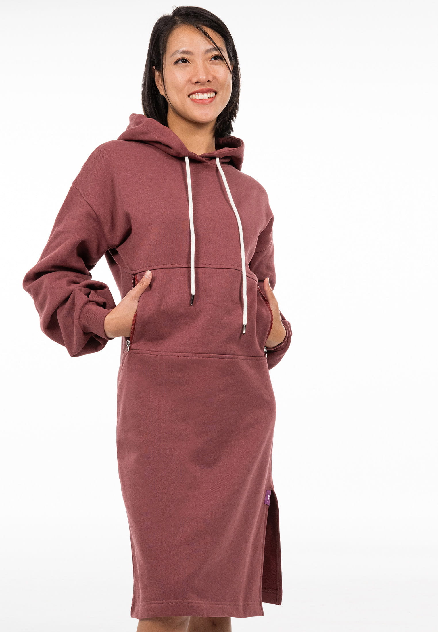 SFW10010-XS-650_05 SURI FREY Sweatkleid Freyday Rot SFW10010-XS-650 XS
