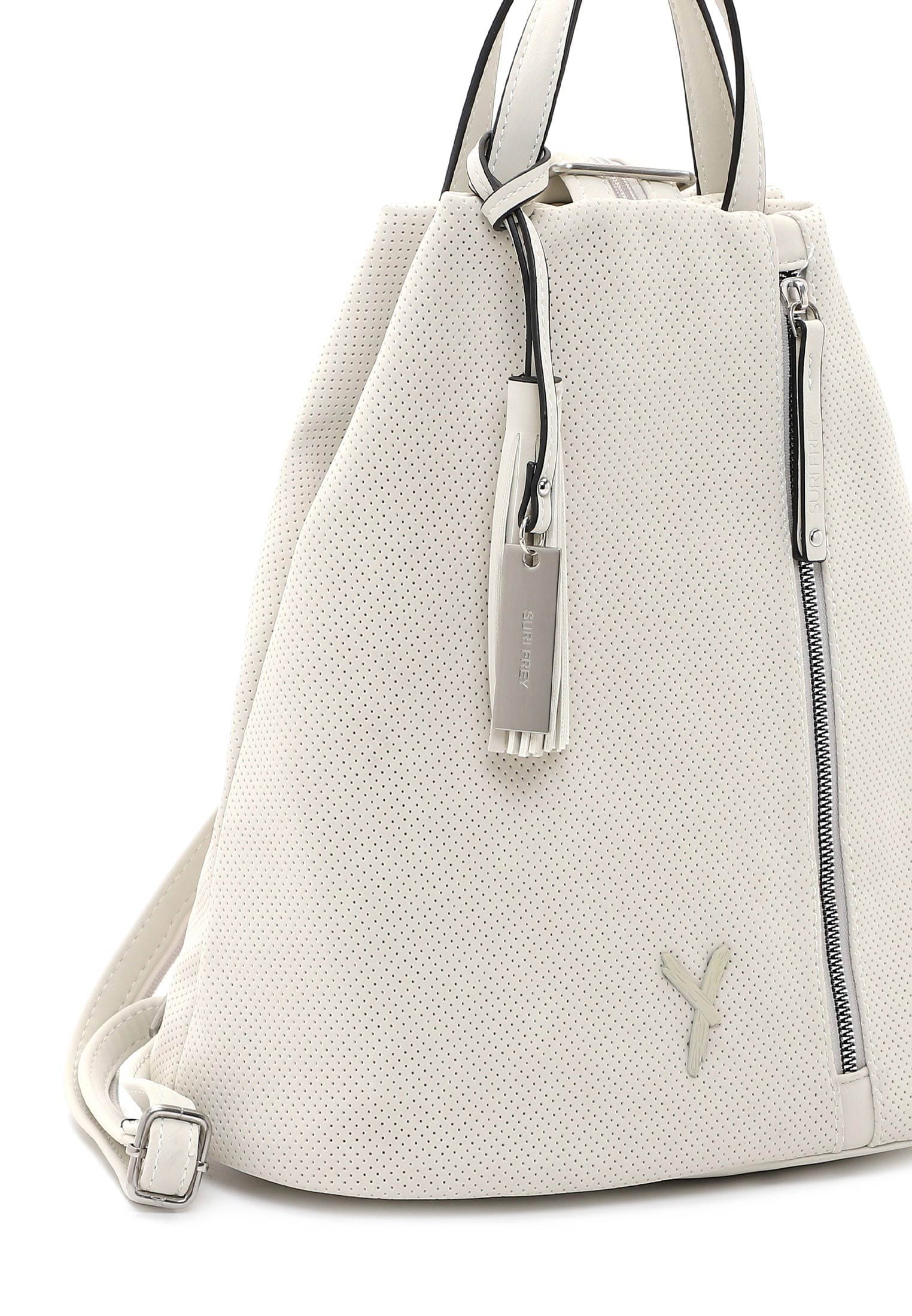 12410320_08 SURI FREY Rucksack Romy mittel Grau 12410320 ecru 320