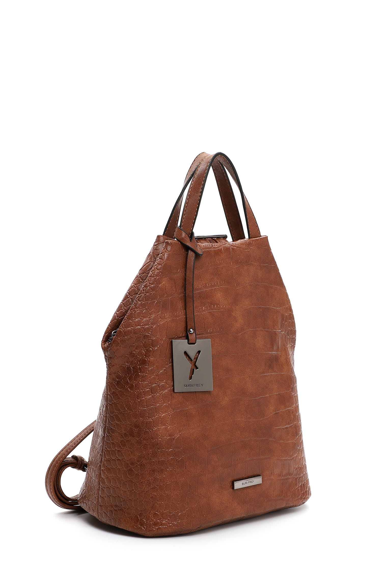 SURI FREY Rucksack SFY Hadley mittel Braun 14586700 cognac 700