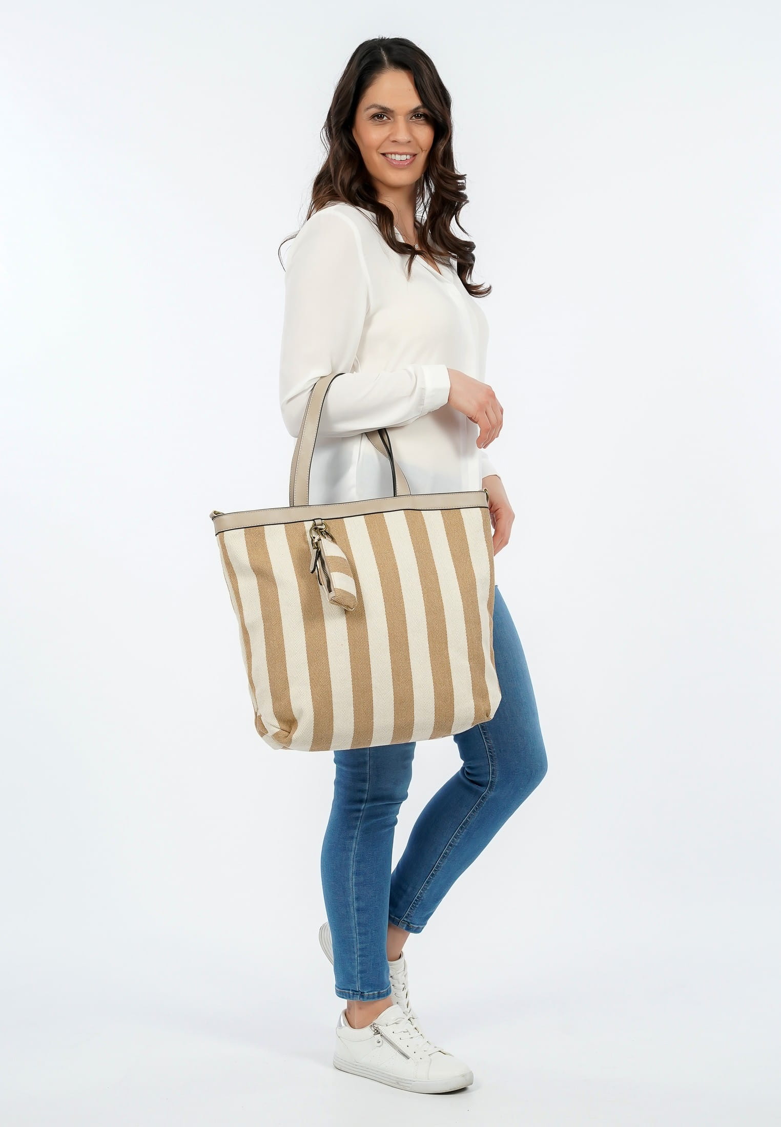 Tamaris Shopper Lou groß Beige 32153420 sand 420