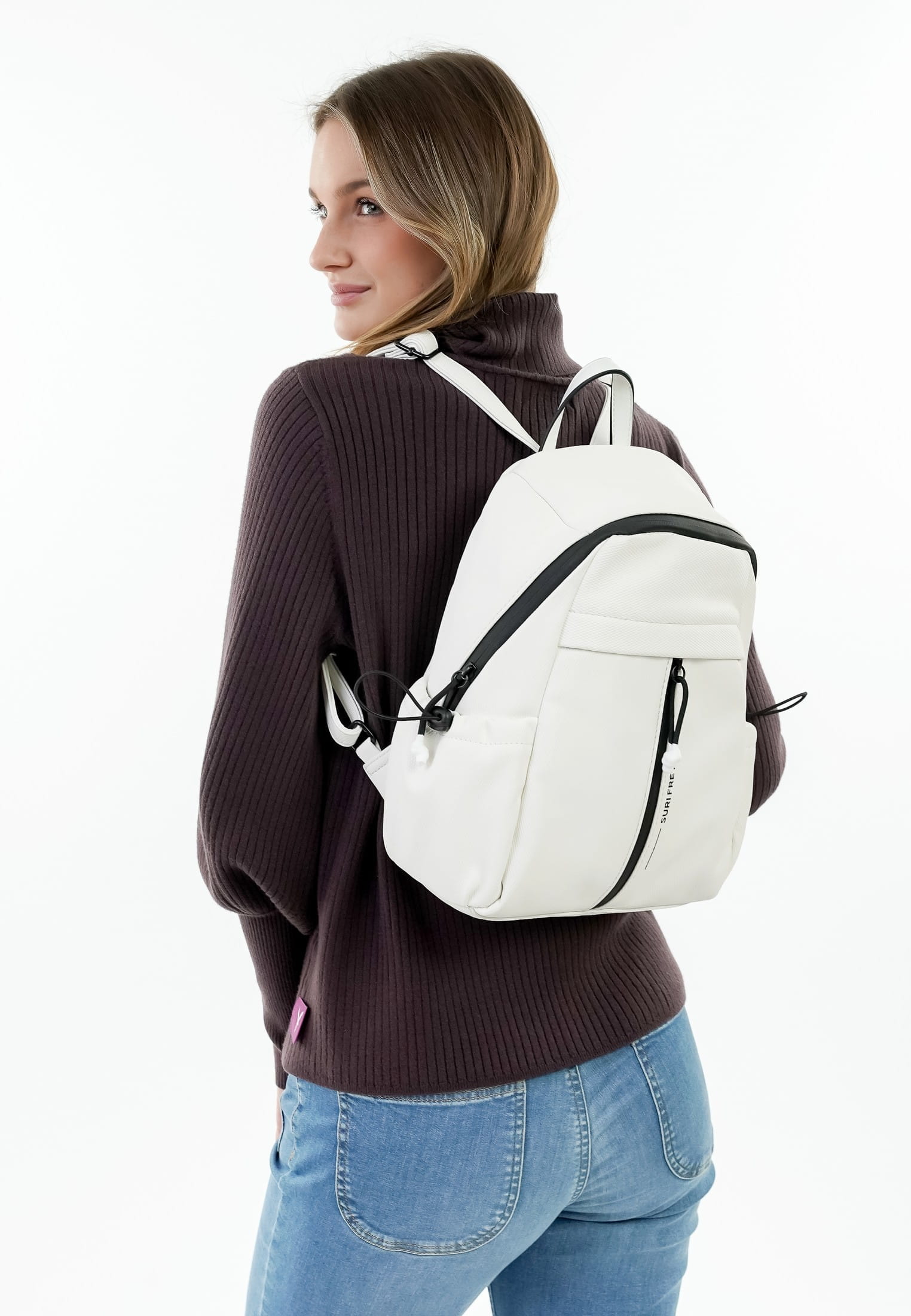 SURI FREY Rucksack SFY Cindy mittel Weiß 14164300 white 300