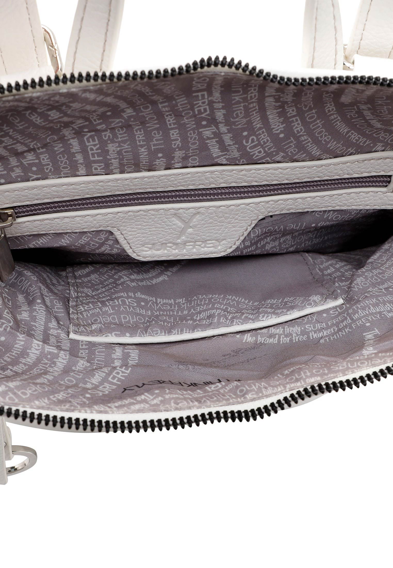 13606300_07 SURI FREY Rucksack Debby mittel Weiß 13606300 white 300