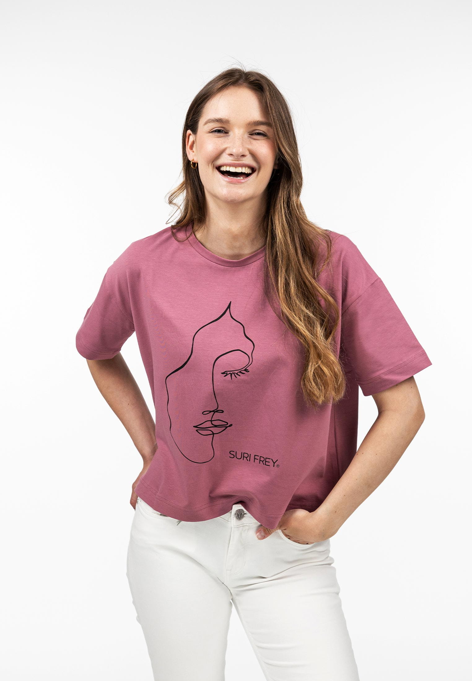 SURI FREY T-Shirt Freyday Pink SFW10008-M-654 M