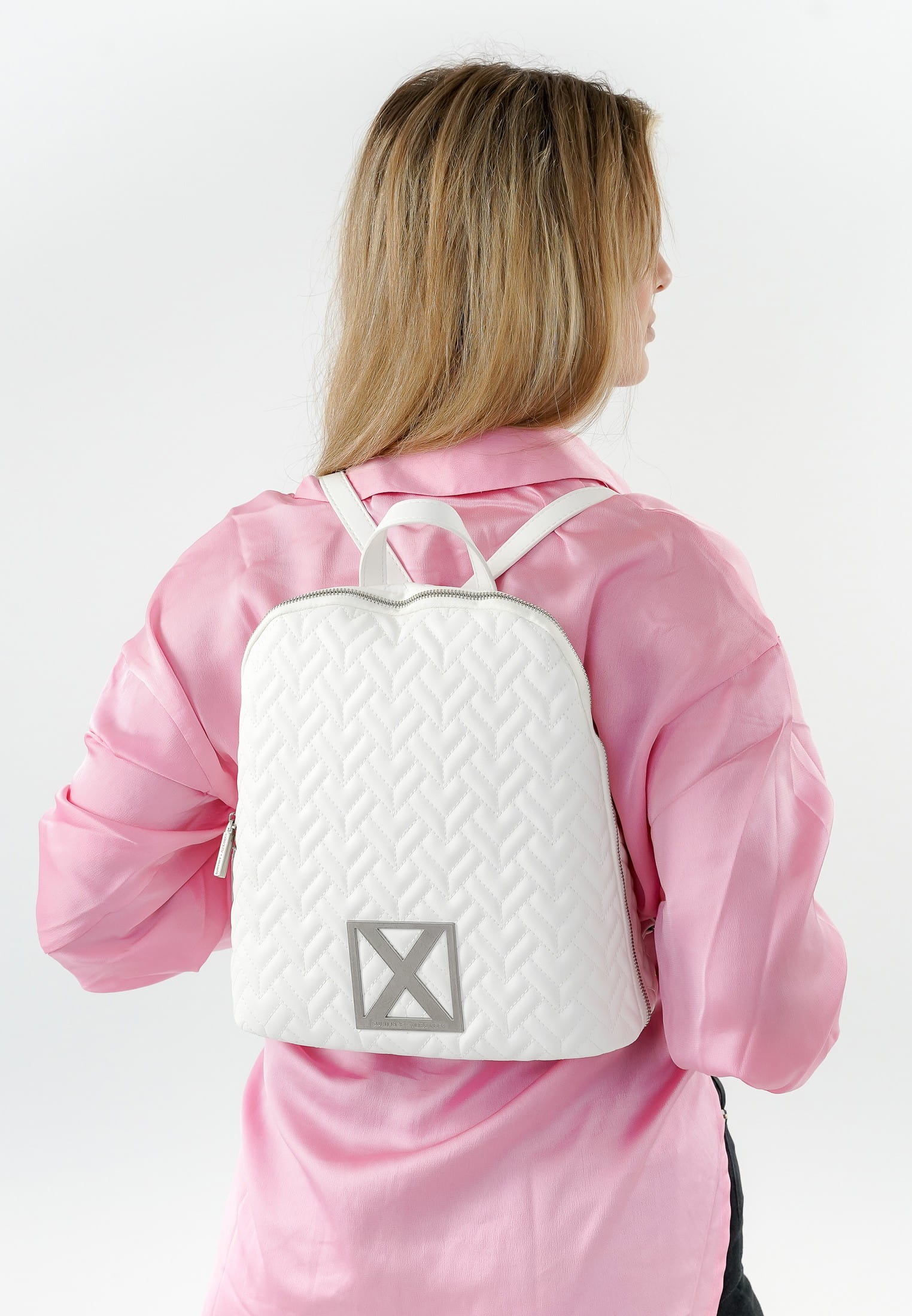 SURI FREY Rucksack SFY SURI FREY X ALEXANDER mittel Weiß 17065300 white 300