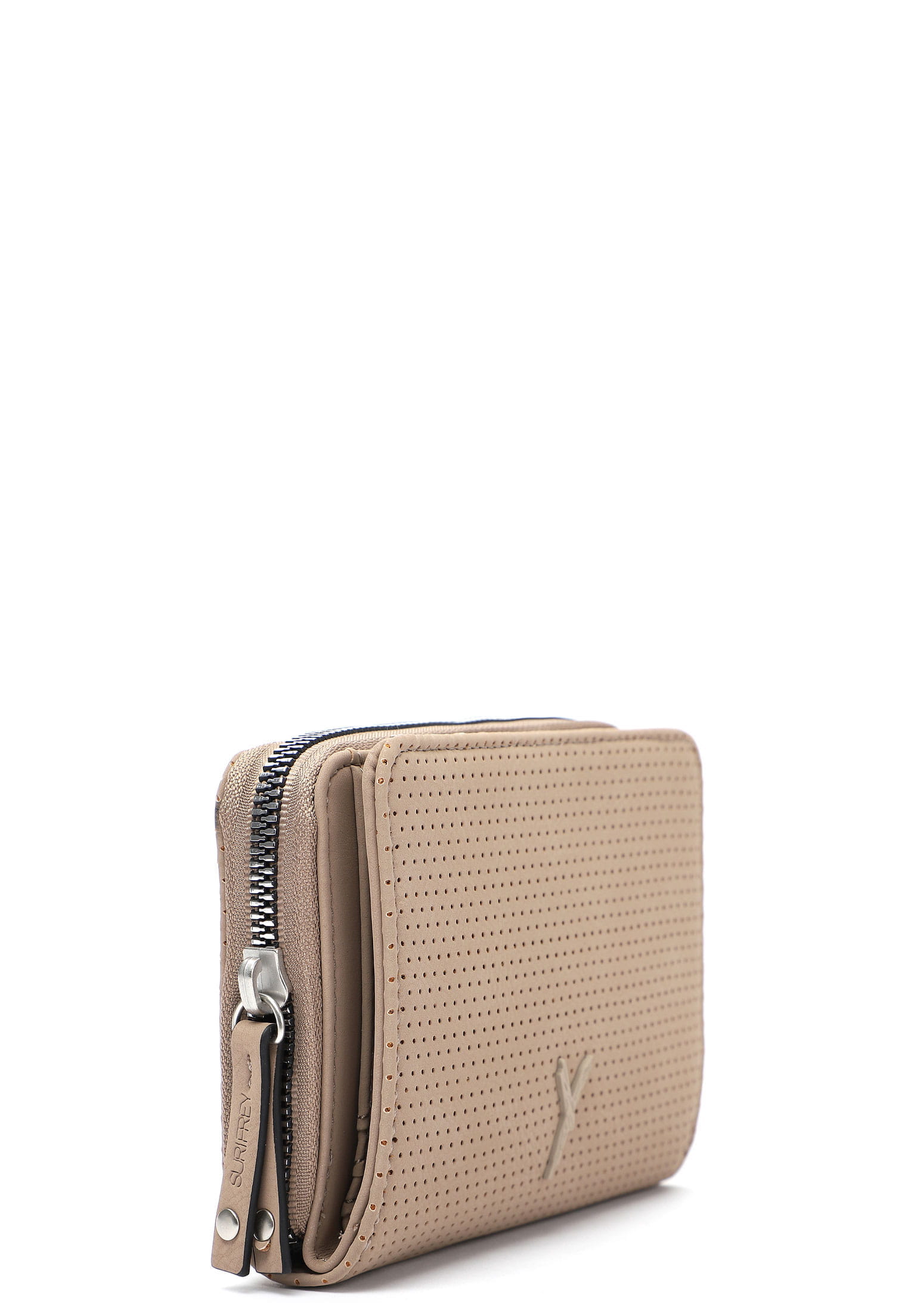 12406420_03 SURI FREY Geldbörse mit Reißverschluss Romy Basic Beige 12406420 sand 420